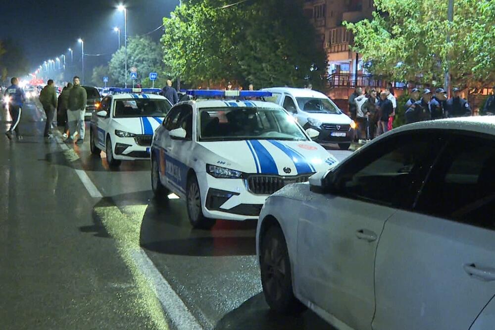 podgorica zabjelo blokada zbog turskih državljana foto TV Vijesti