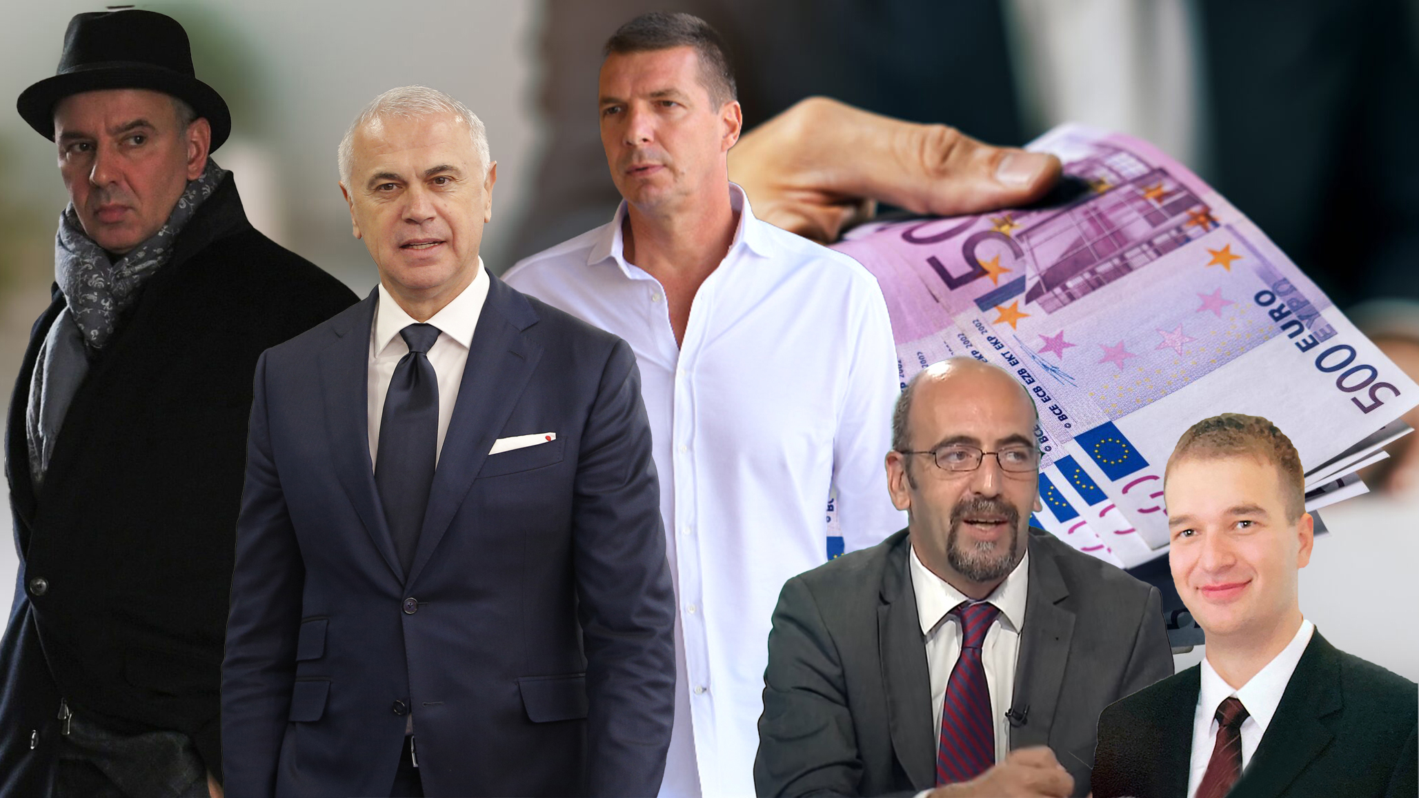 andrej vučić, igor brnabić, predrag mali, nikola petrović i zvezdan terzić, kombo Foto: Goran Srdanov, Amir Hamzagić/Nova.rs/Bane T. Stojanovic/ATAImages/N1/Krik/Shutterstock