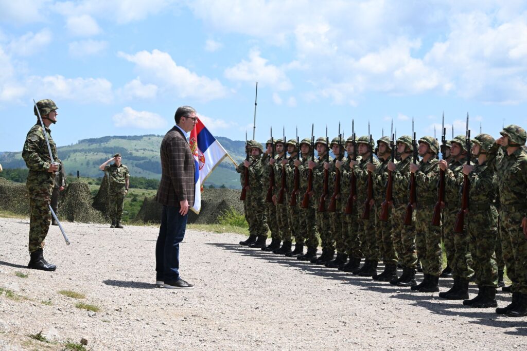 Aleksandar Vučić, vojska Foto: Dimitrije Goll/Predsedništvo Srbije
