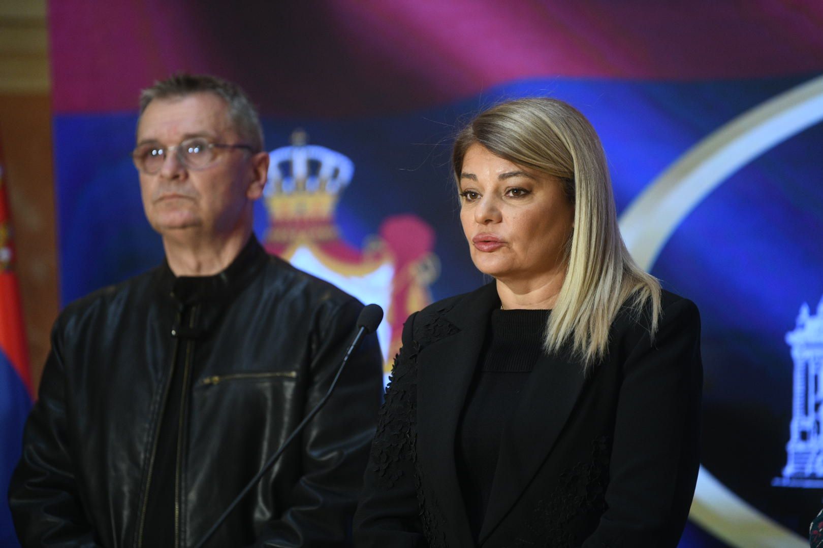 Beograd 04. novembar 2025. Skupstina Srbije, sednica, zasedanje, konferncija za novinare pred početak sednice Ekološki ustanak Foto:Filip Krainčanić/Nova.rs