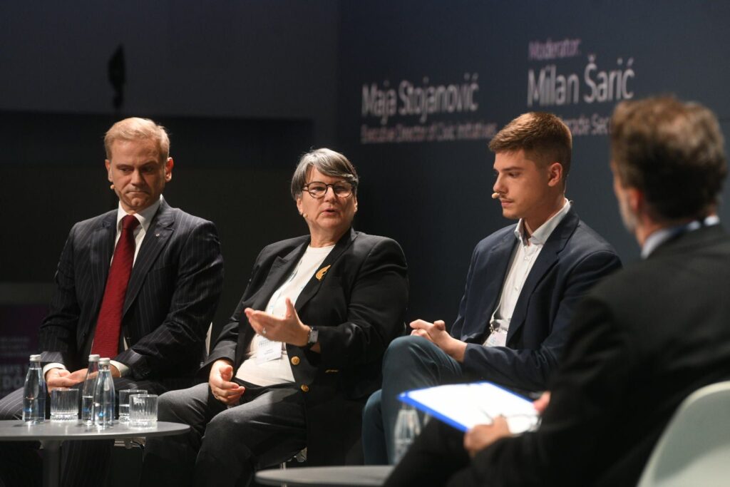 Beograd 17. novembar 2025. Beogradski centar za bezbednosnu politiku (BCBP) Beogradska bezbednosna konferencija 2025 Putevi ka slobodi Foto:Filip Krainčanić/Nova.rs