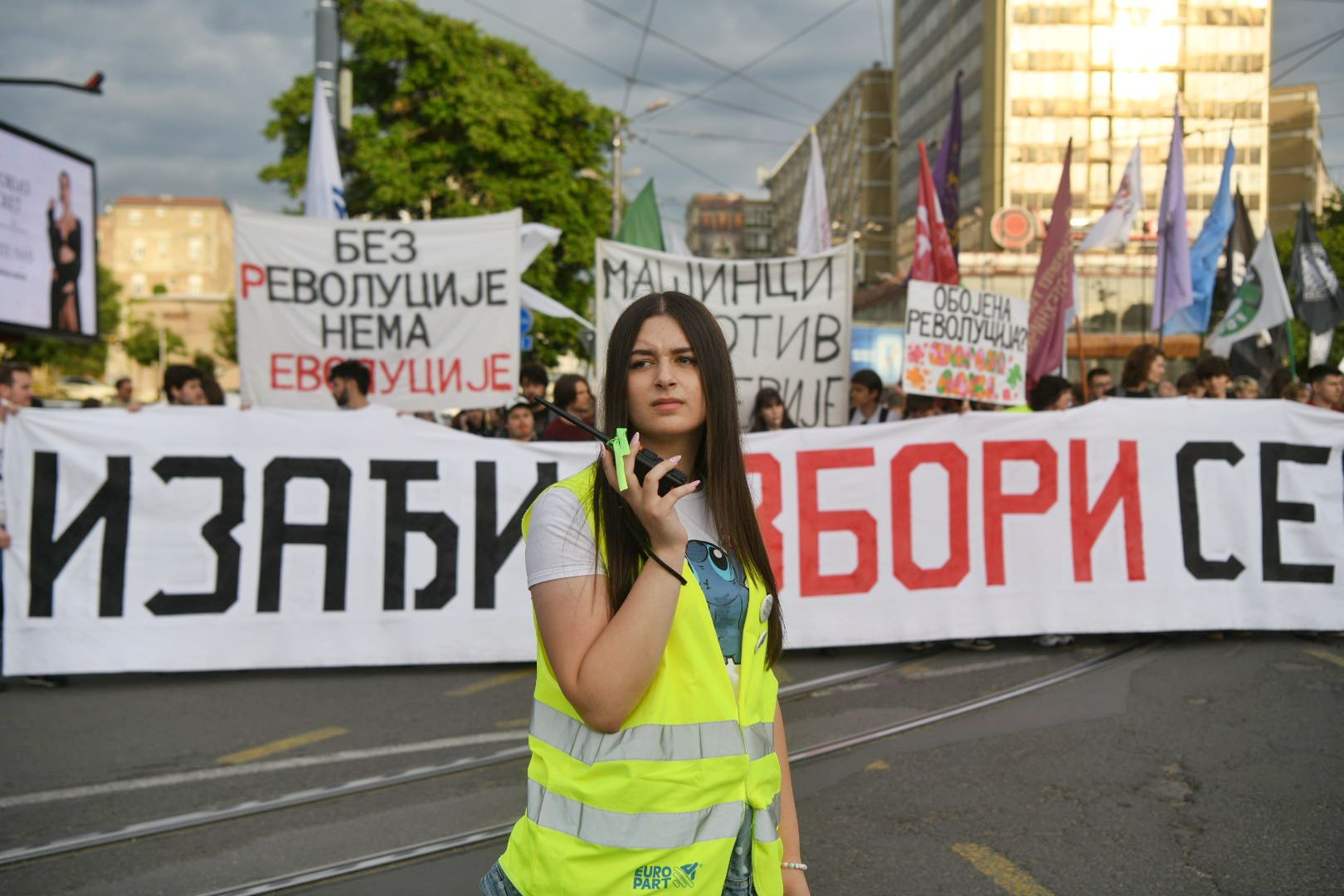 Beograd 30. maj 2025. Slavija, Protest studenata hocemo izbore, pod nazivom "Svi na ulice", studenti Foto: Filip Krainčanić/Nova.rs  hoćemo izbore