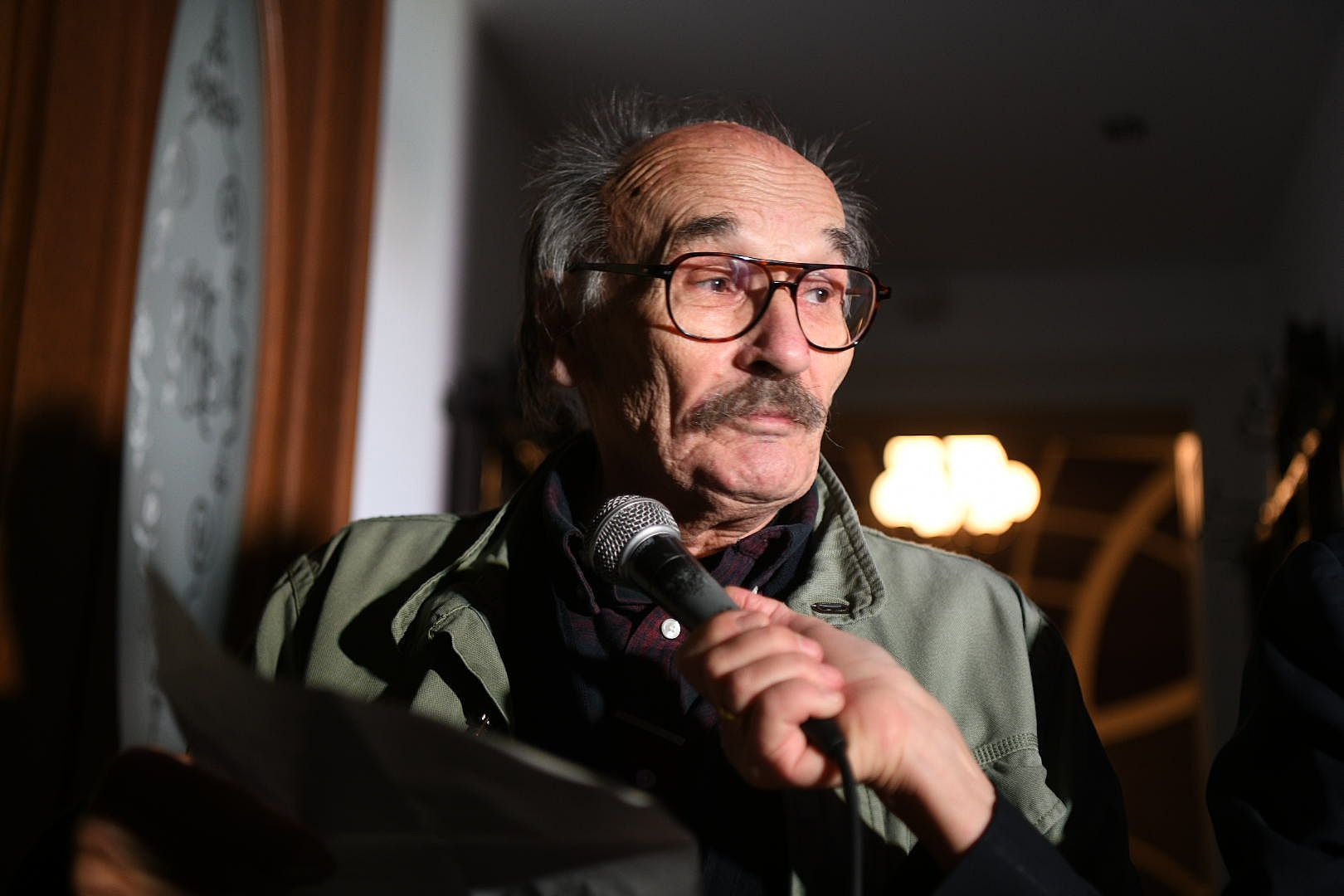 Beograd 20. oktobar 2025. Izložba karikatura “Odbrojavanje” Dušana Petričića u  galeriji M90 Foto:Filip Krainčanić/Nova.rs