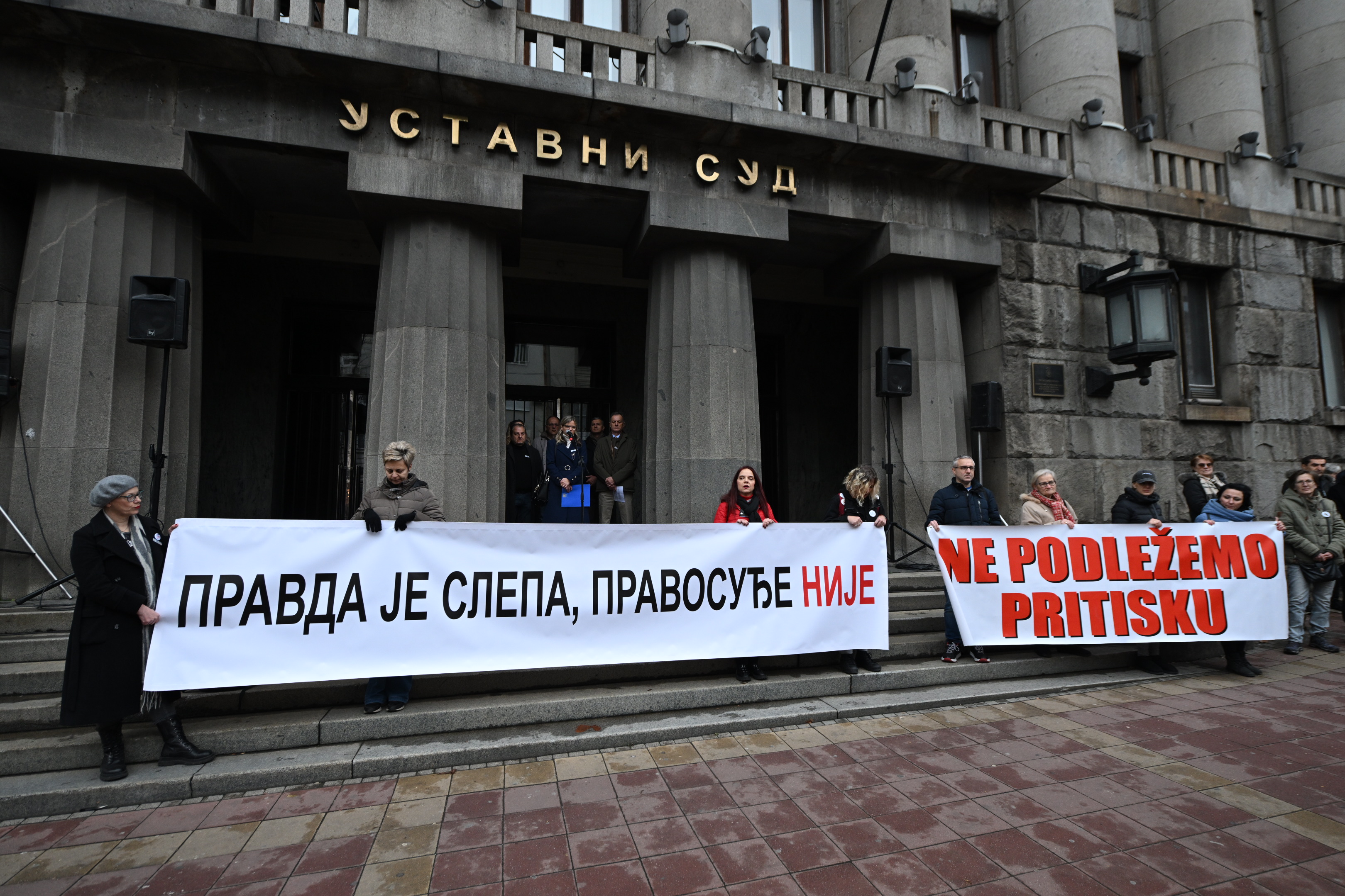 Protest podrske Tuzilastvu za organizovani kriminal