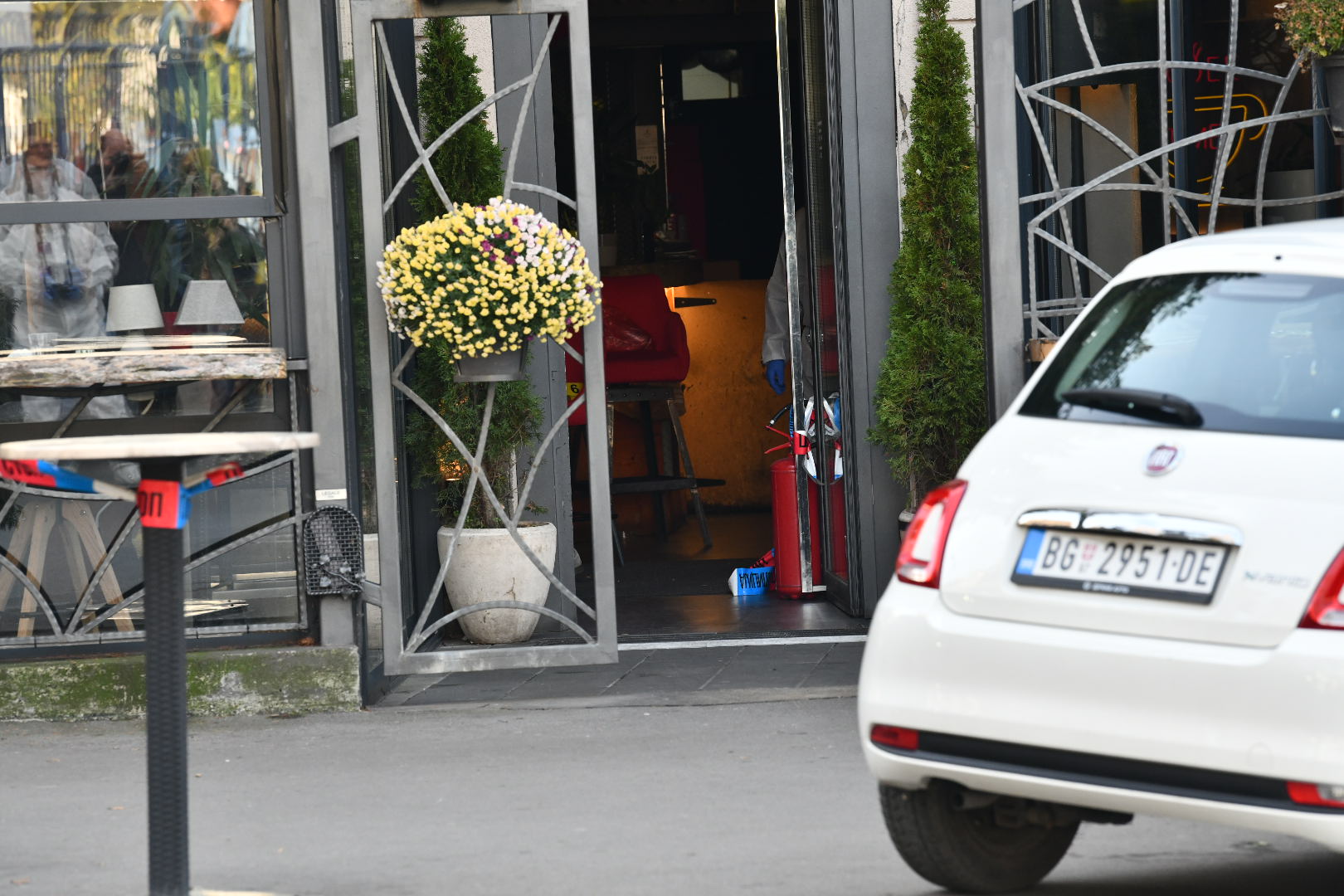 Beograd, 10.12.2025. Vračar, hronika, pucnjava, ranjen Vuk Bajrušević Foto: Goran Srdanov/Nova.rs