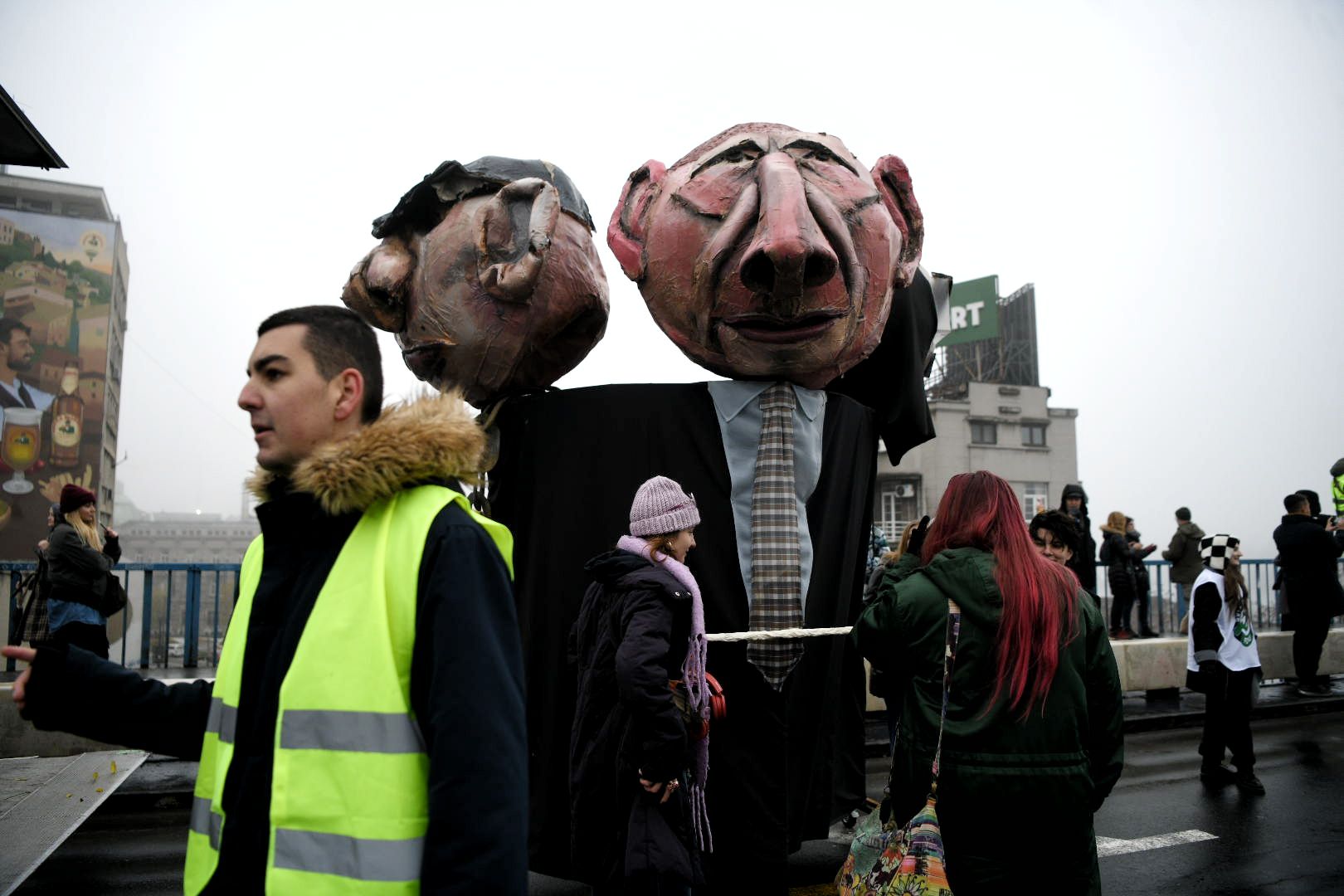 Beograd, 22.11.2025. Protest studenata i građana, godinu dana od napada na studente FDU, šetnja Foto: Filip Krainčanić/Nova.rs