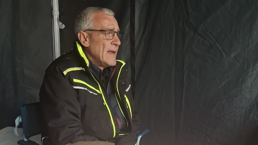 Milomir Jaćimović, štrajk glađu Foto: Žarko Bogosavljević/Razglas news