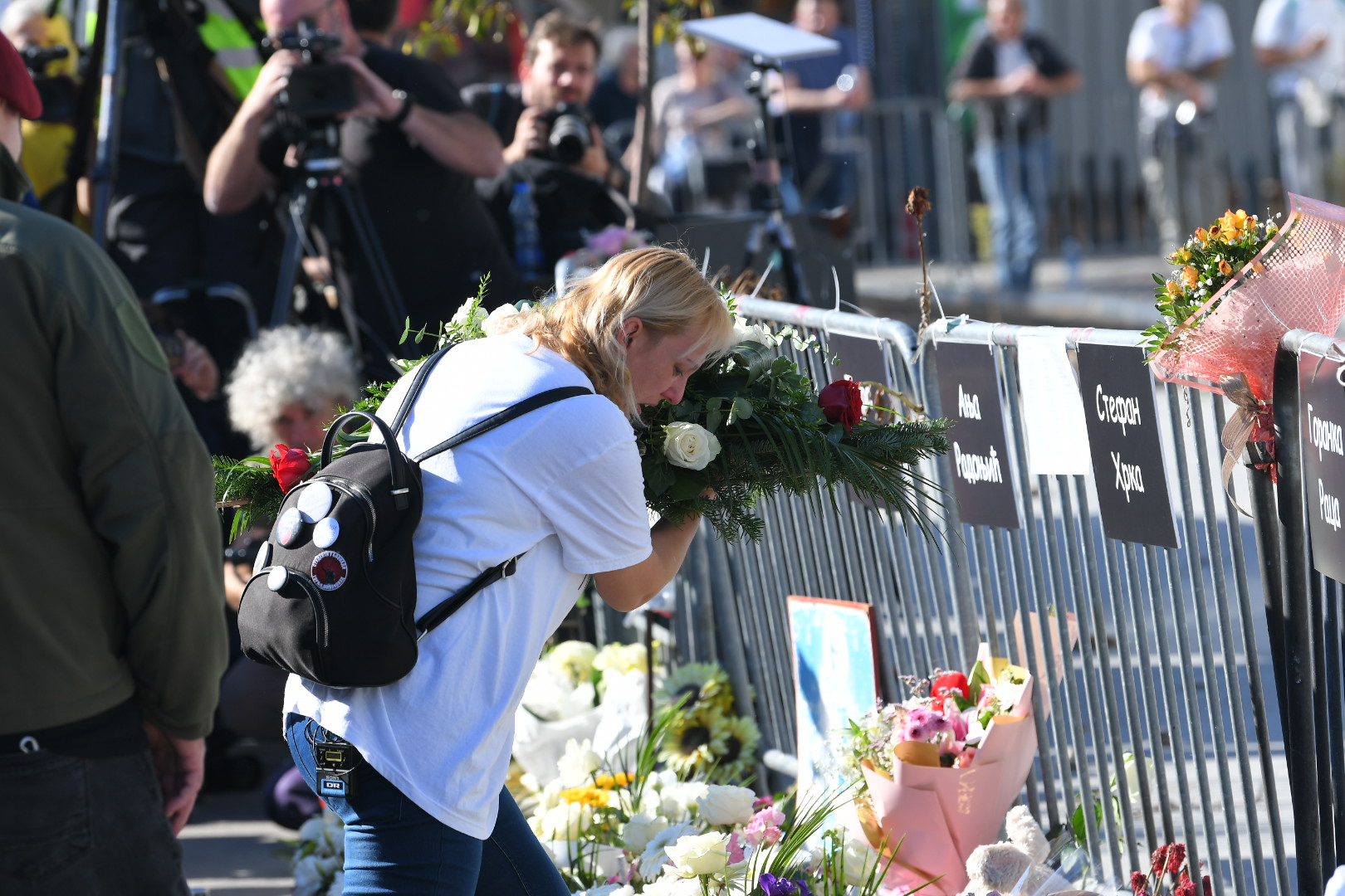 Komemorativni skup u Novom Sadu, godinu dana od pada nadstrešnice Foto Amir Hamzagic nova rs (33)