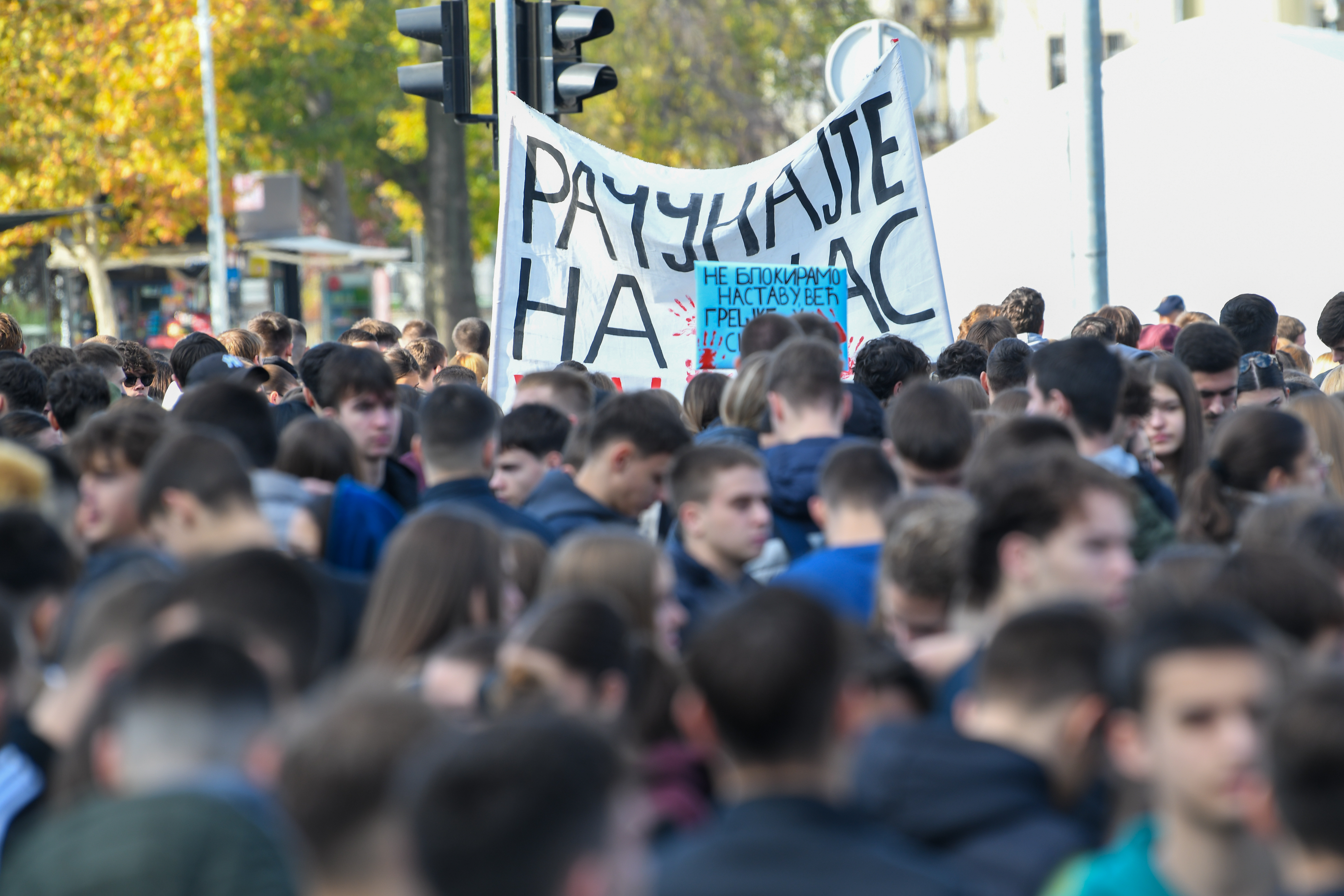 Podrška Dijani Hrki koja štrajkuje glađu peti dan Foto Marko Ljutica (23)