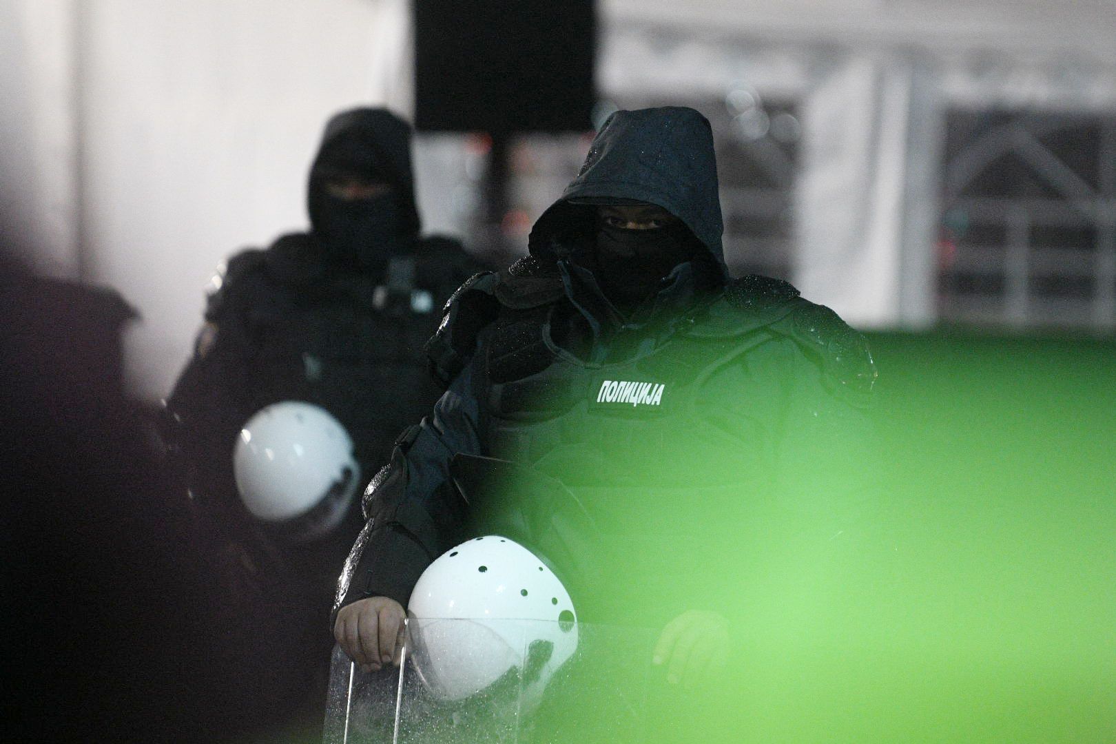 Beograd, 03.11.2025. Skupština, ćacilend, Podrška Dijani Hrki, policija Foto: Filip Krainčanić/Nova.rs
