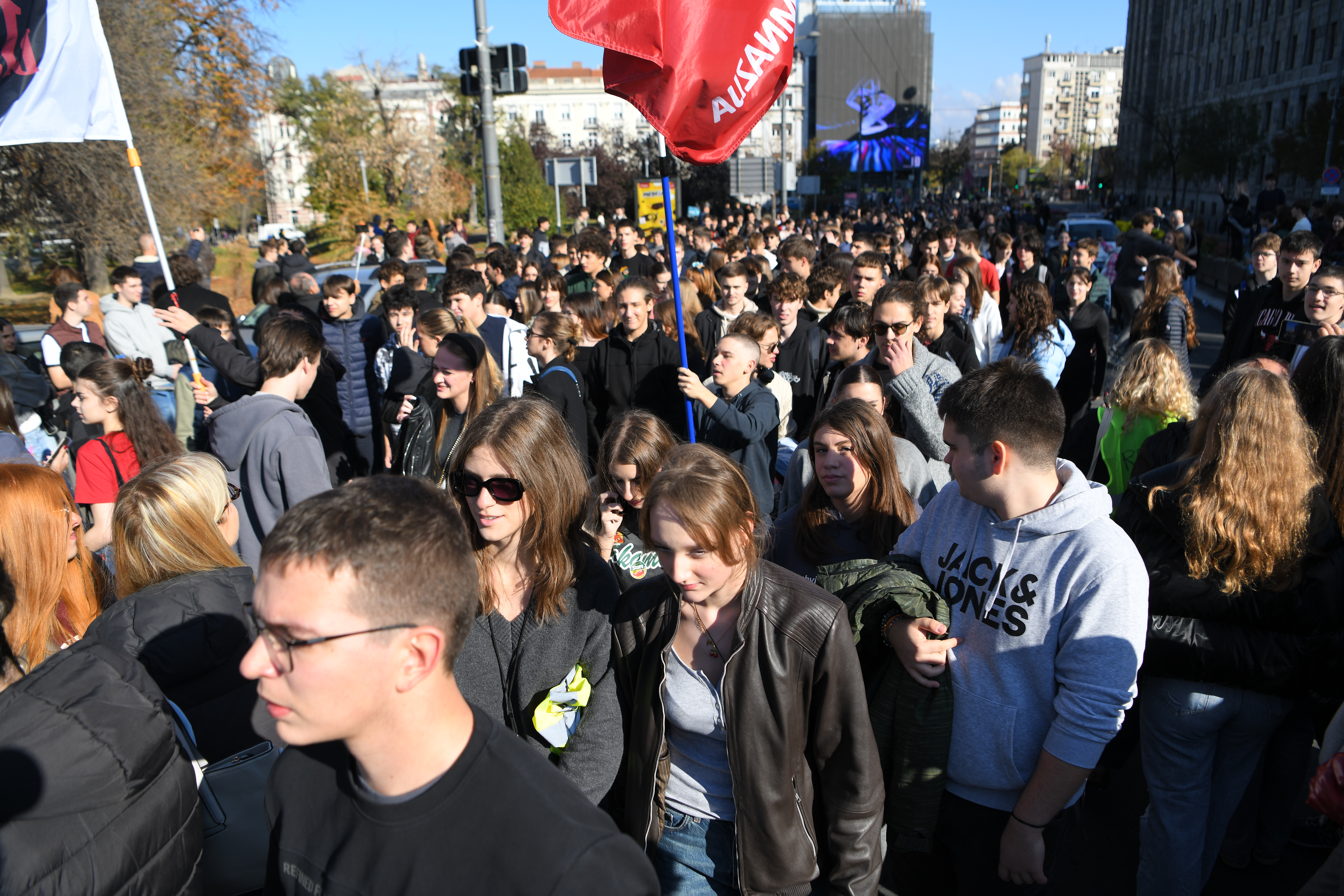 Podrška Dijani Hrki koja štrajkuje glađu peti dan Foto Marko Ljutica (6)