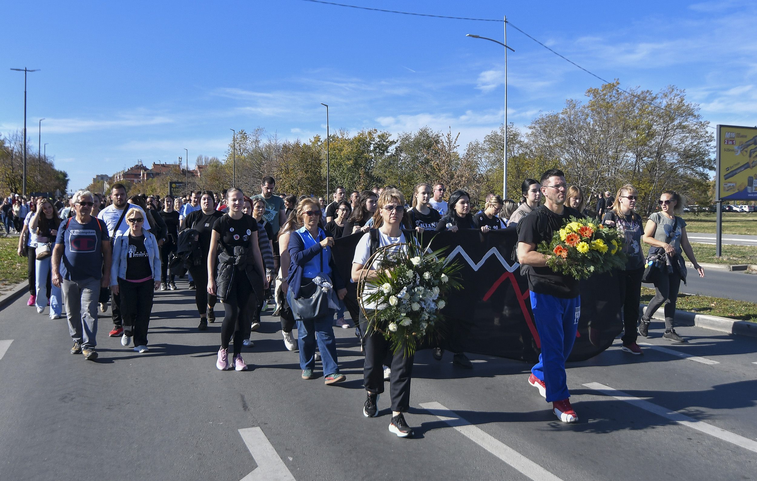 Komemorativni skup u Novom Sadu, godinu dana od pada nadstrešnice Foto Nova.rs nenad m (20)