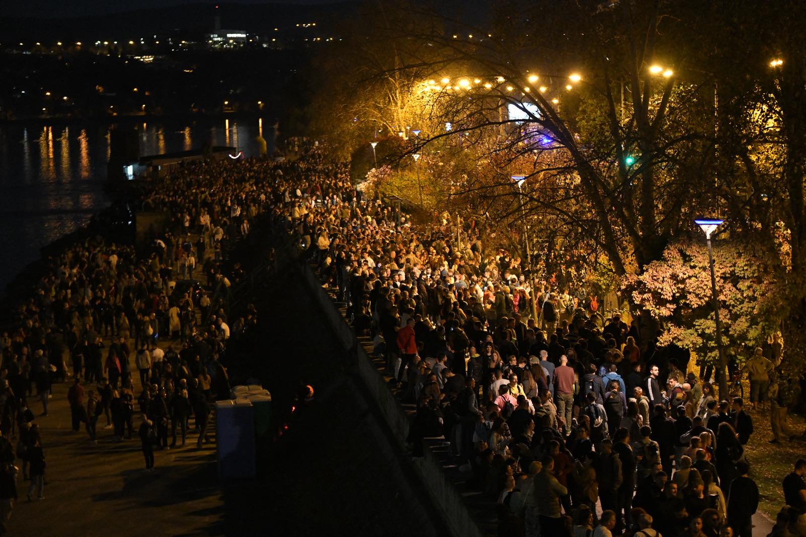 Komemorativni skup u Novom Sadu, godinu dana od pada nadstrešnice Foto Nova.rs nenad m (42)