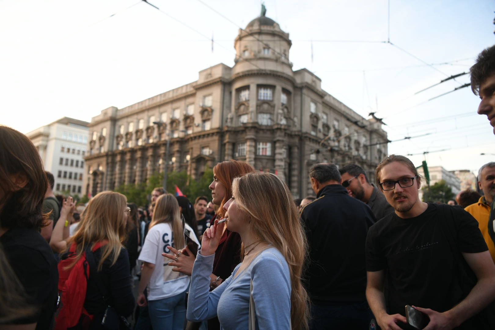 Beograd 30. maj 2025. Vlada Srbije, Protest studenata hocemo izbore, pod nazivom "Svi na ulice", studenti Foto: Filip Krainčanić/Nova.rs