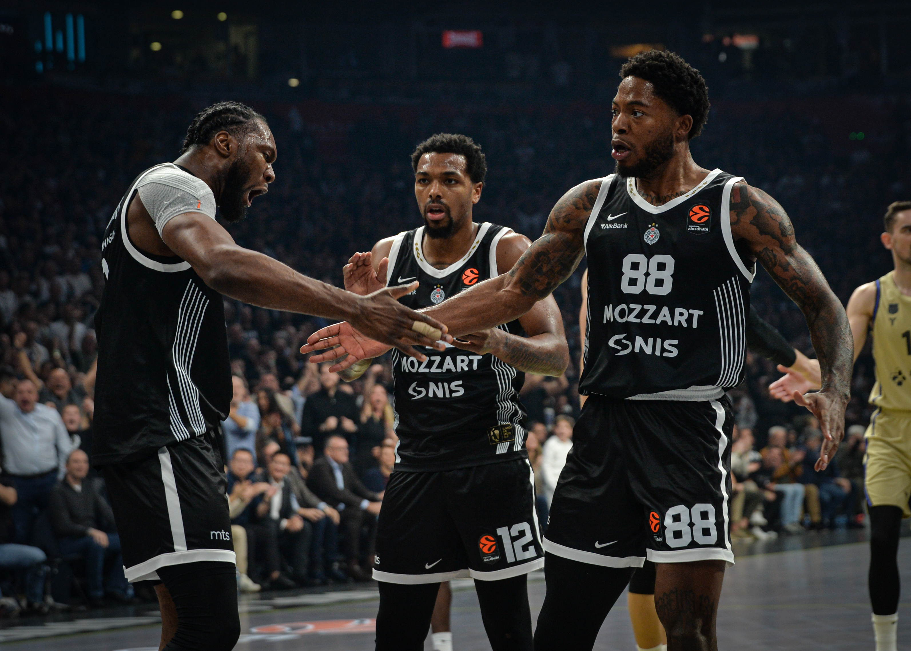 Košarka. Košarkaška utakmica, Partizan - Barselona Foto: Janko Anđelić