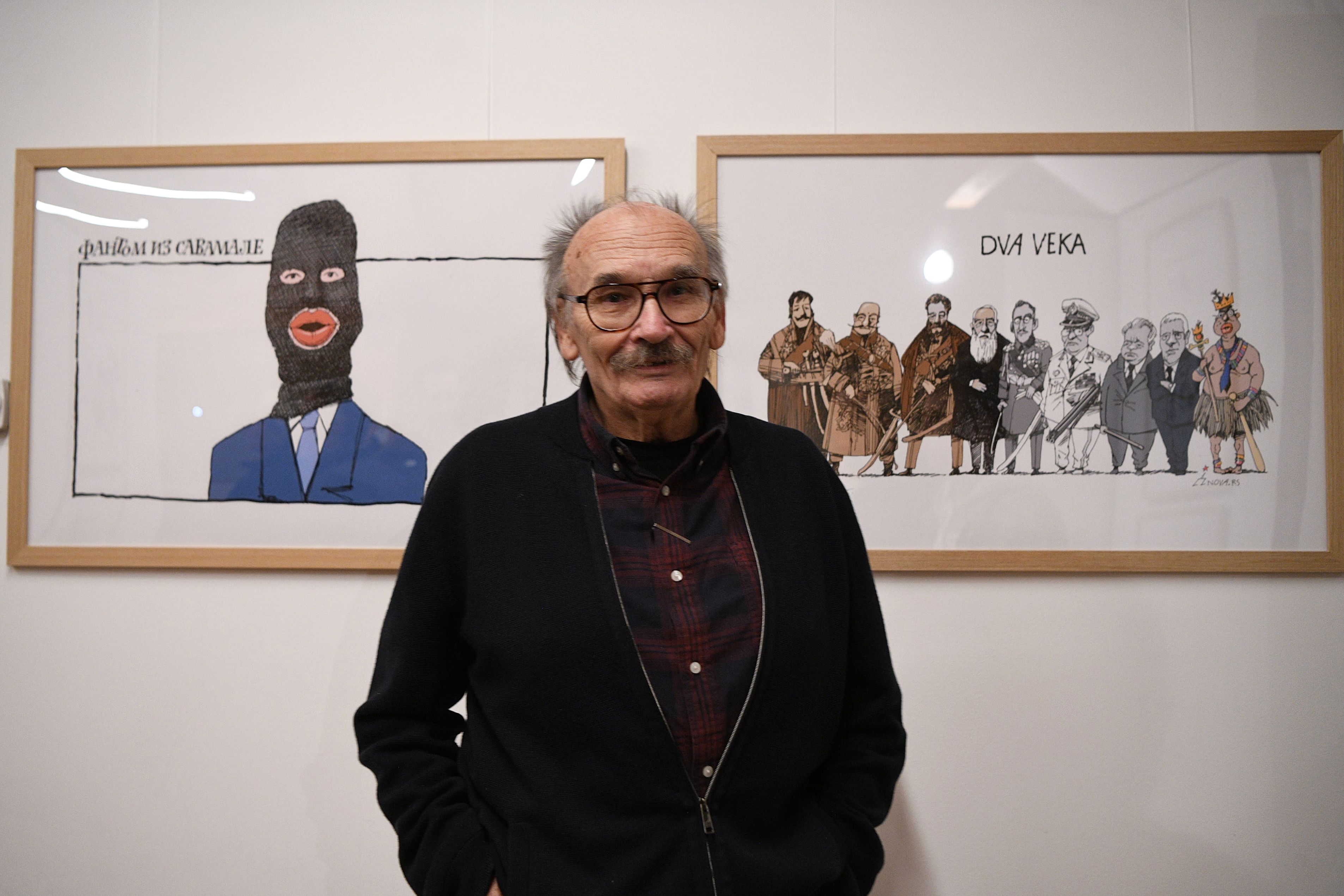 Izložba karikatura “Odbrojavanje” Dušana Petričića u M90