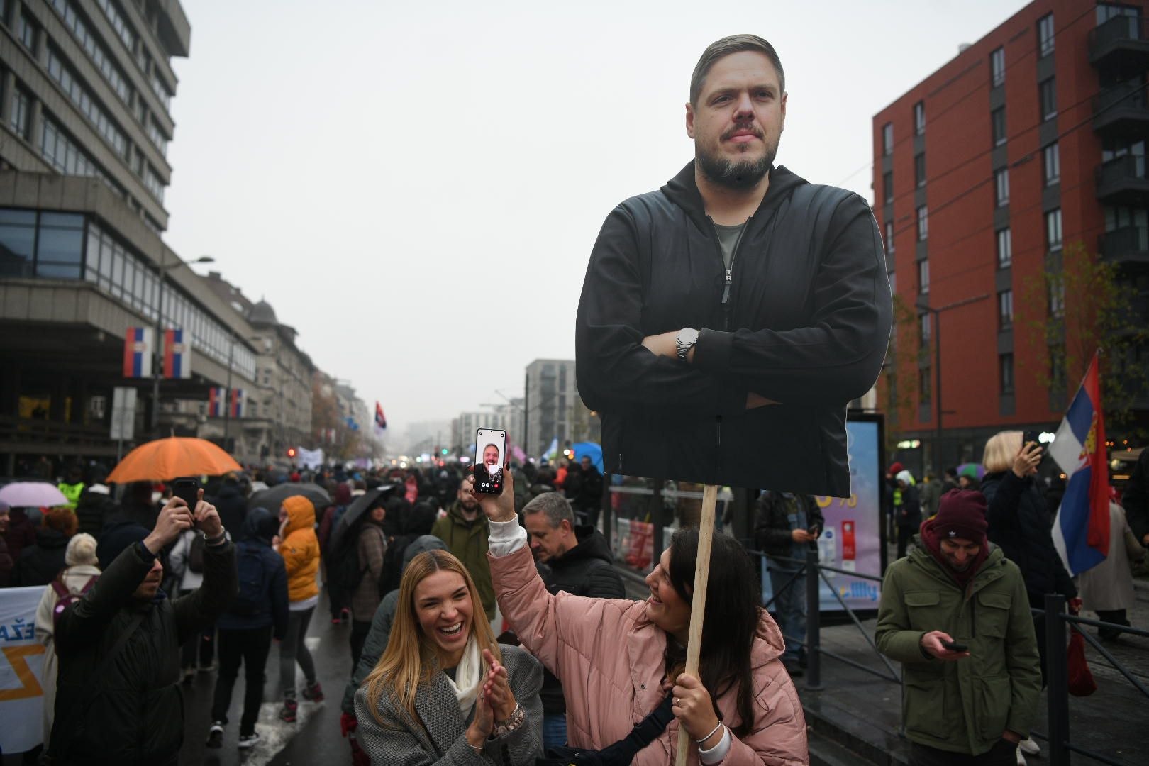 studentski protest, godinu dana od napada na studente fdu foto filip kraincanic nova rs (58)