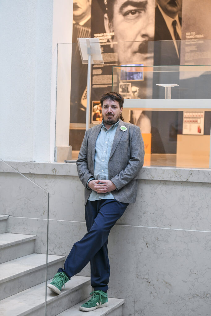 Beograd 09.05.2025. Gregor Andolšek, slovenački reditelj,  režiser i scenarista, intervju Foto: Goran Srdanov/Nova.rs