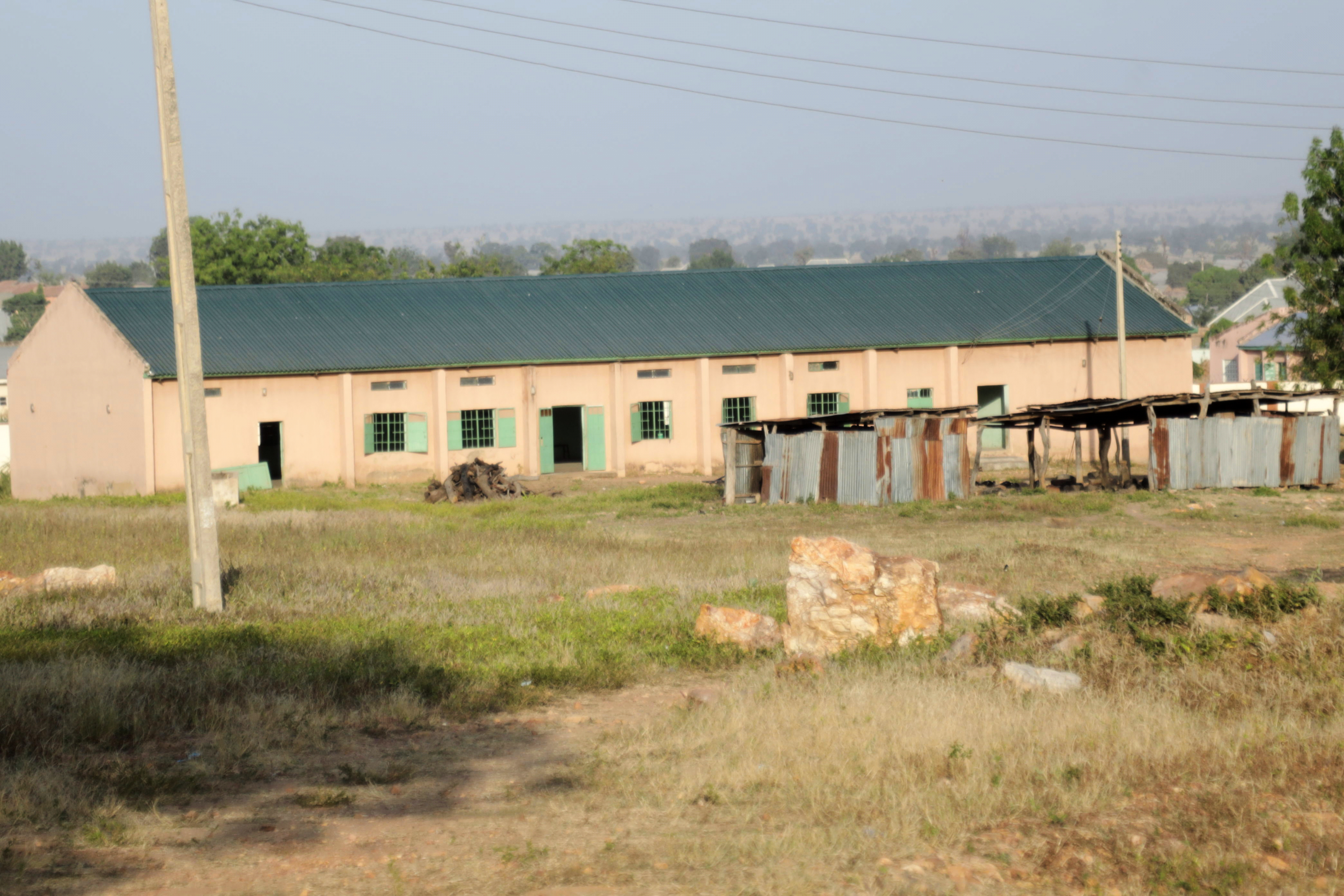 A general view of the school from which school children were kidnapped by gunmen in Kebbi, Nigeria, Monday, Nov 17, 2025. (AP Photo/Deeni Jibo)