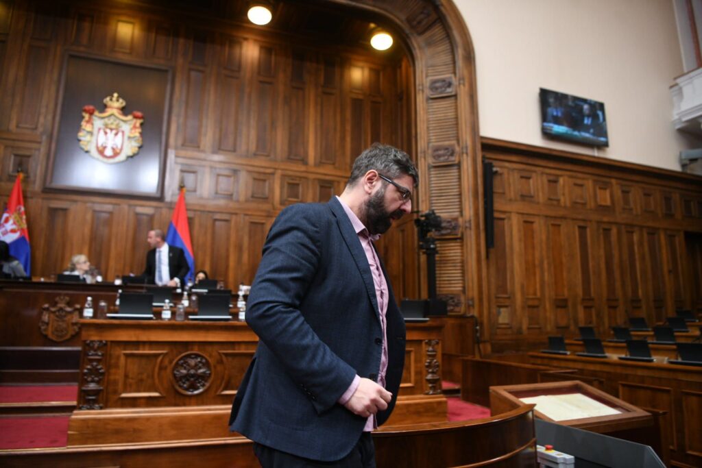 Beograd 04. novembar 2025. Skupstina Srbije, sednica, zasedanje, rasprava o leks specijalistu Generalstab, narodni poslanici  Foto:Filip Krainčanić/Nova.rs