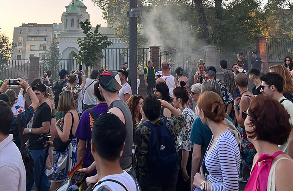 Beograd Prajd, Parada ponosa Sveštenici kade