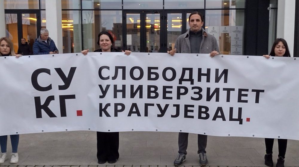 Slobodni univerzitet Kragujevac podržao koleginicu Kleut