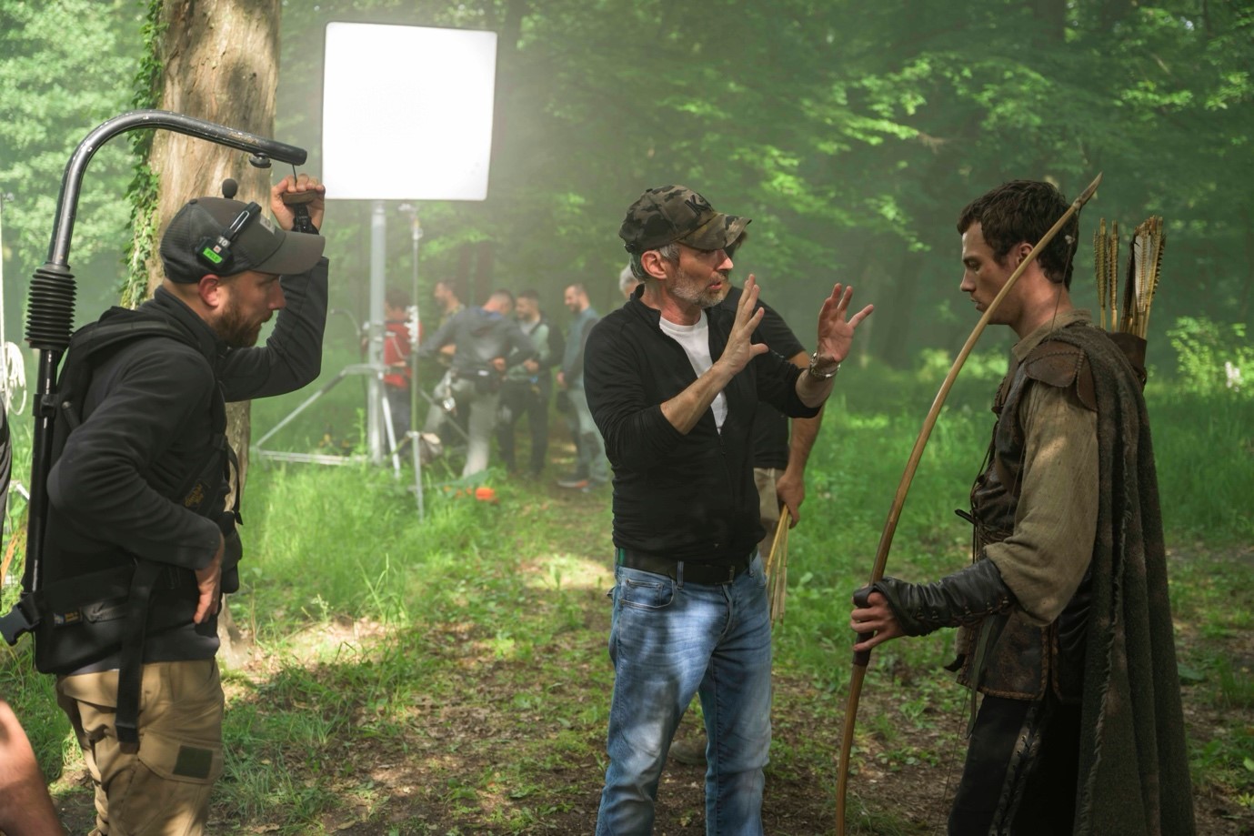 Jonathan English directing Jack Pattern, Robin Hood. PHOTO Aleksandar Letic..jpg