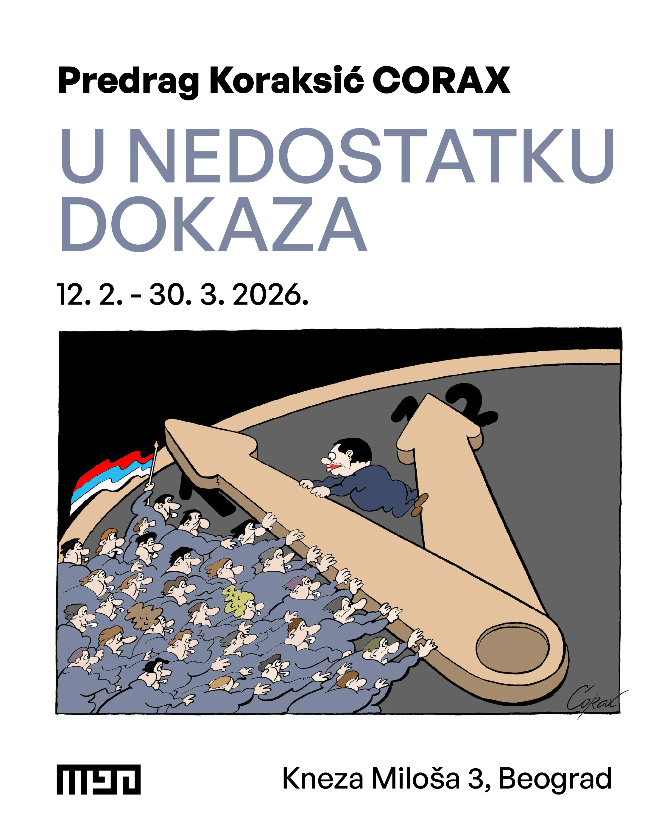 Otvaranje izložbe „U NEDOSTATKU DOKAZA“ Predraga Koraksića Coraxa u Muzeju 90-ih! (1).jpg