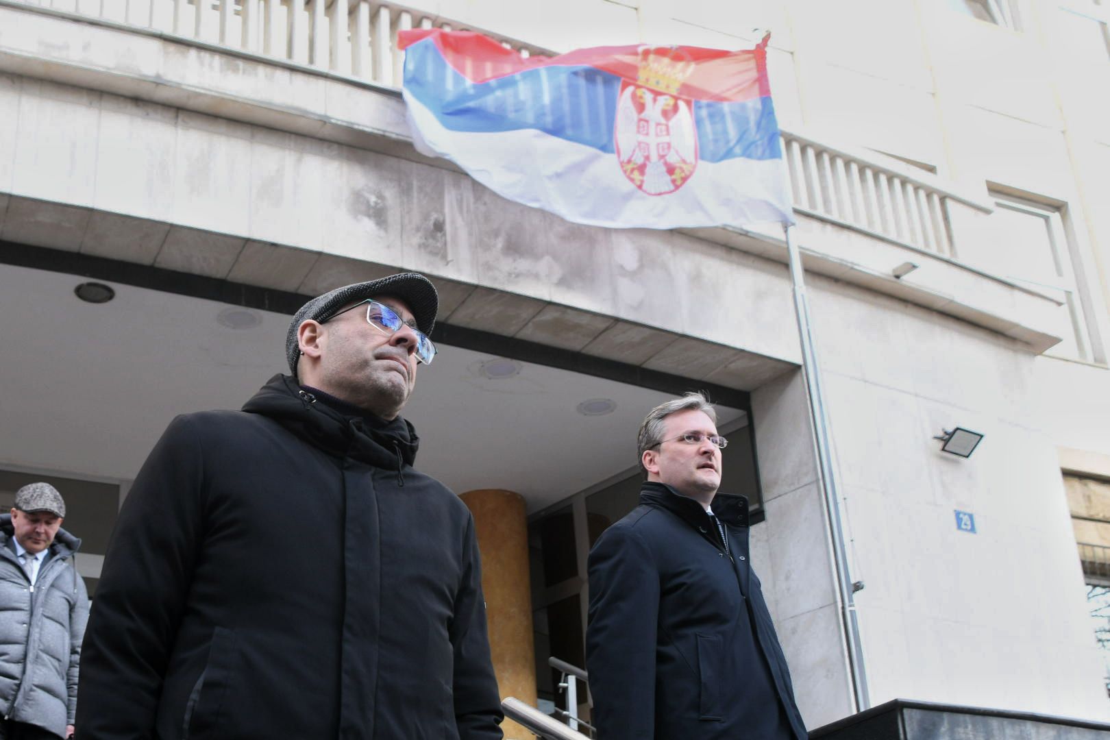 Beograd 04. februar 2026. Beograd 04. februar 2026. Ministar kulture Nikola Selaković nakon suđenja u Specijalnom sudu, zbog afere "Generalštab" Foto:Filip Krainčanić/Nova.rs