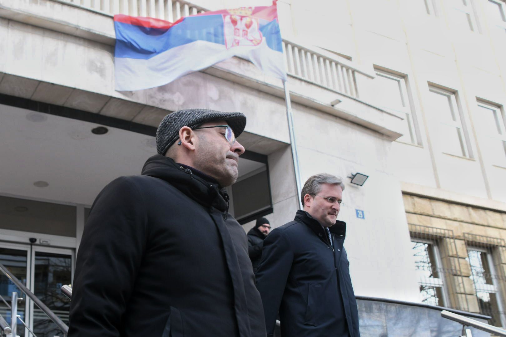 Beograd 04. februar 2026. Beograd 04. februar 2026. Ministar kulture Nikola Selaković nakon suđenja u Specijalnom sudu, zbog afere "Generalštab" Foto:Filip Krainčanić/Nova.rs