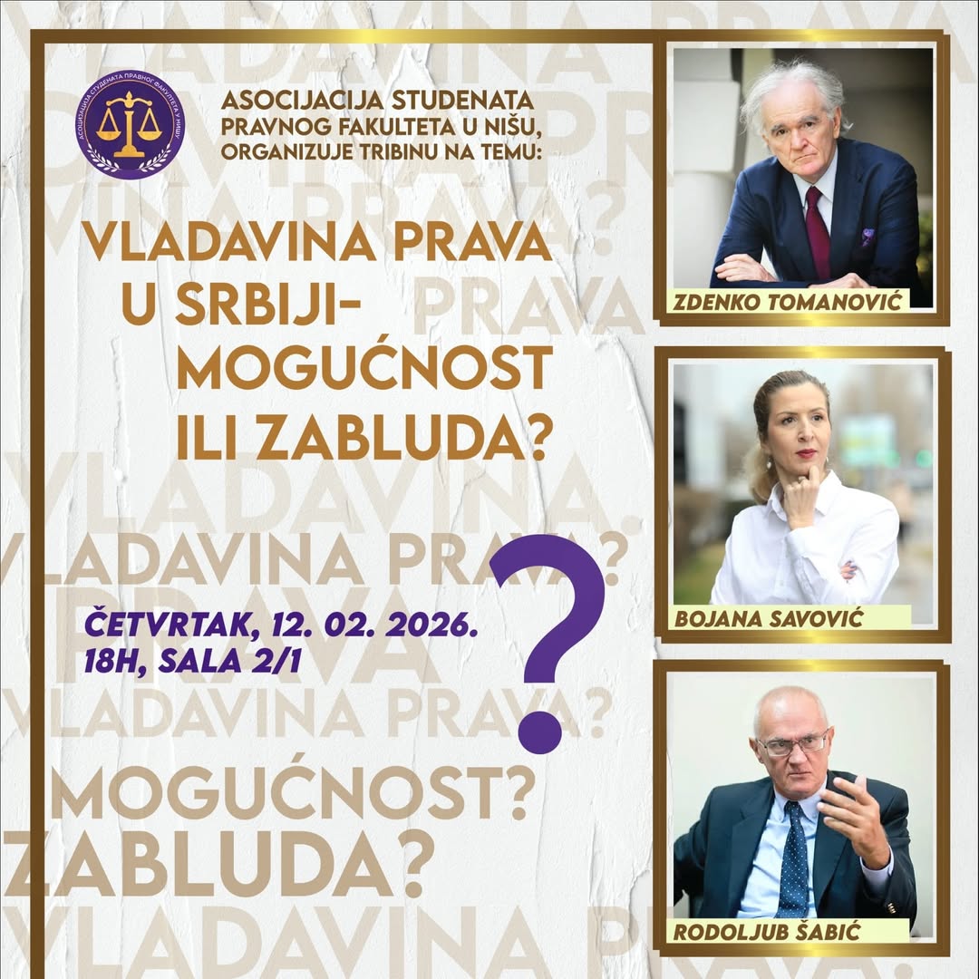 Tribina Vladavina prava u Srbiji