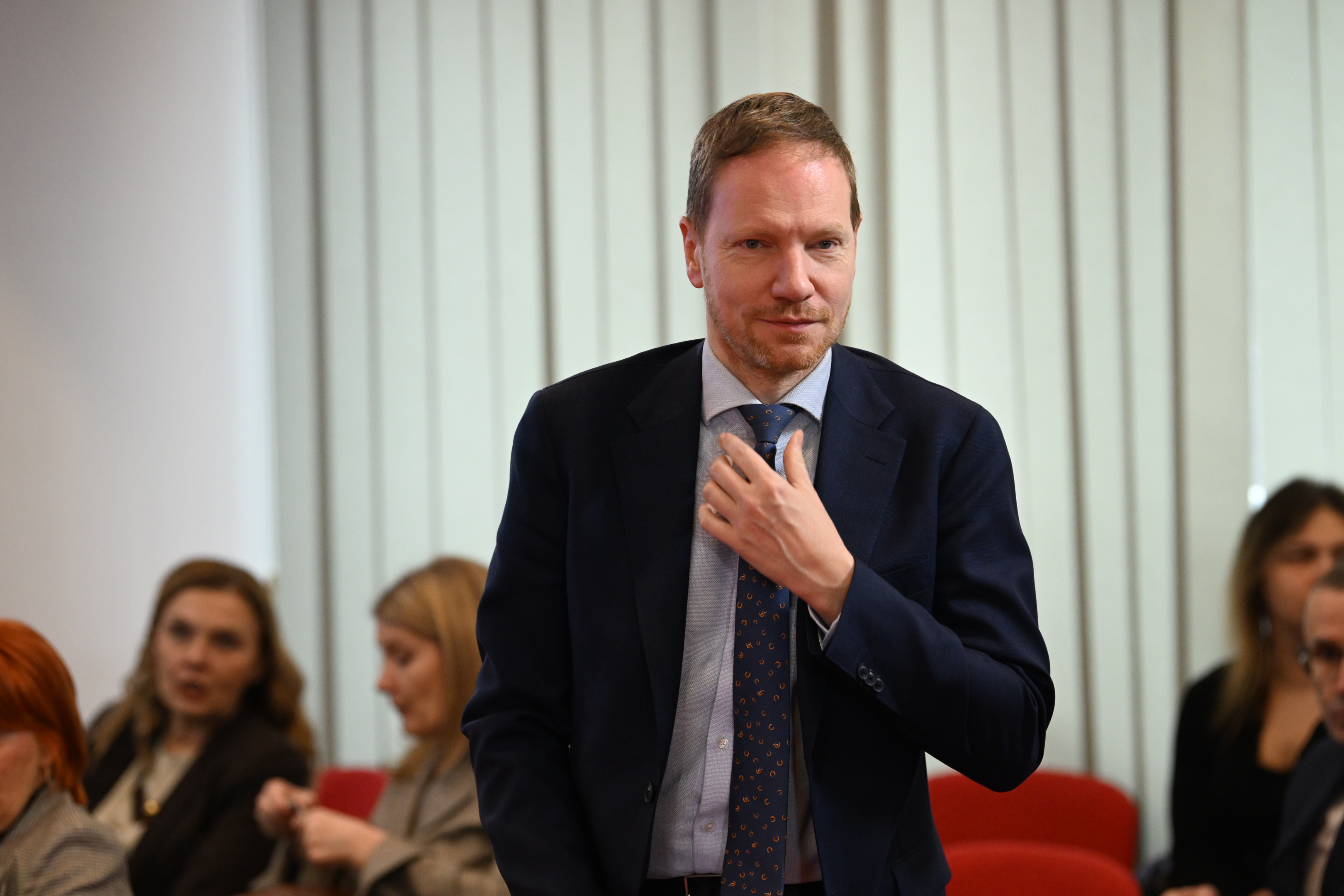 Beograd 23. februar 2026. Stručna tribina Društva sudija Srbije i Udruženja tužilaca Srbije Doprinos jačanju kulture dijaloga – pravosudni zakoni  Foto:Marko Ljutica