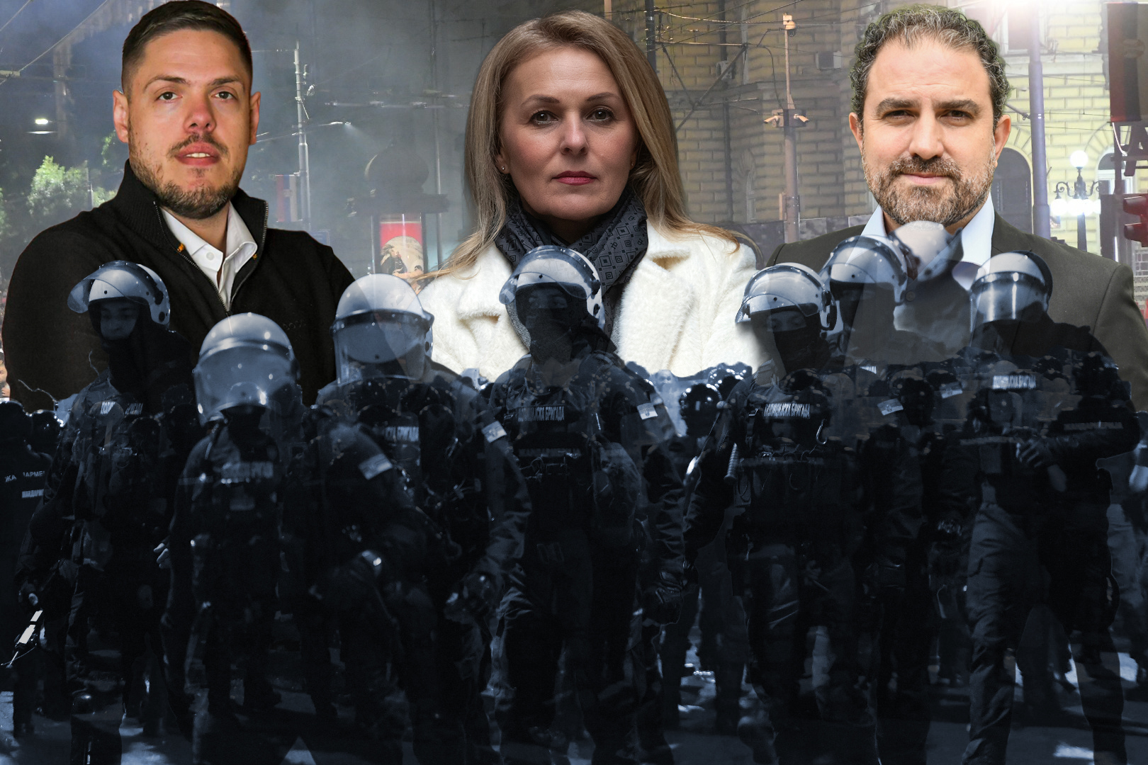 Beograd 28.06.2025. Kordom policije, policijski kordon. Policija u kralja Milana, kod Londona, građani i policija. Protest Vidimo se na Vidovdan, veliki studentski protest  Foto: Amir Hamzagić/Nova.rs