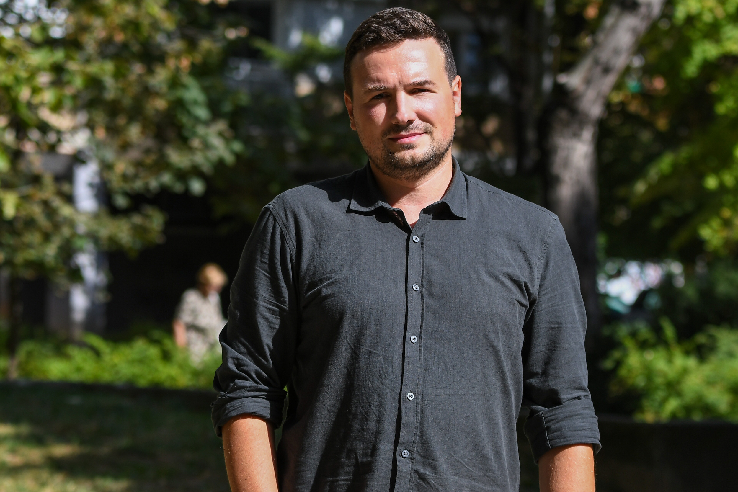 Novi Sad 22.09.2023. Dejan Bursać, Institut za filozofiju i društvenu teoriju, intervju Foto: Nenad Mihajlović/Nova.rs