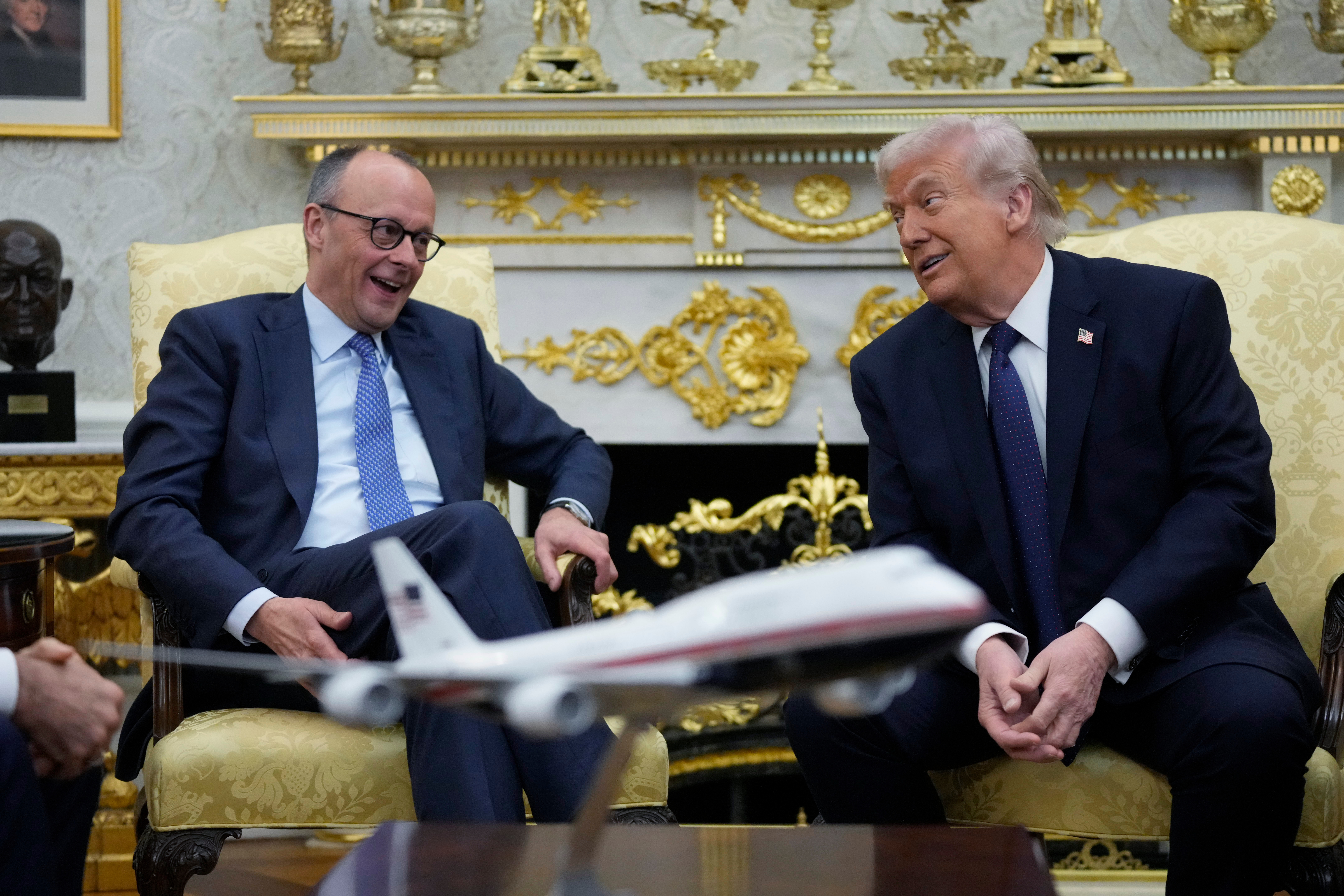 Friedrich Merz Donald Trump Fridrih Merc Donald Tramp