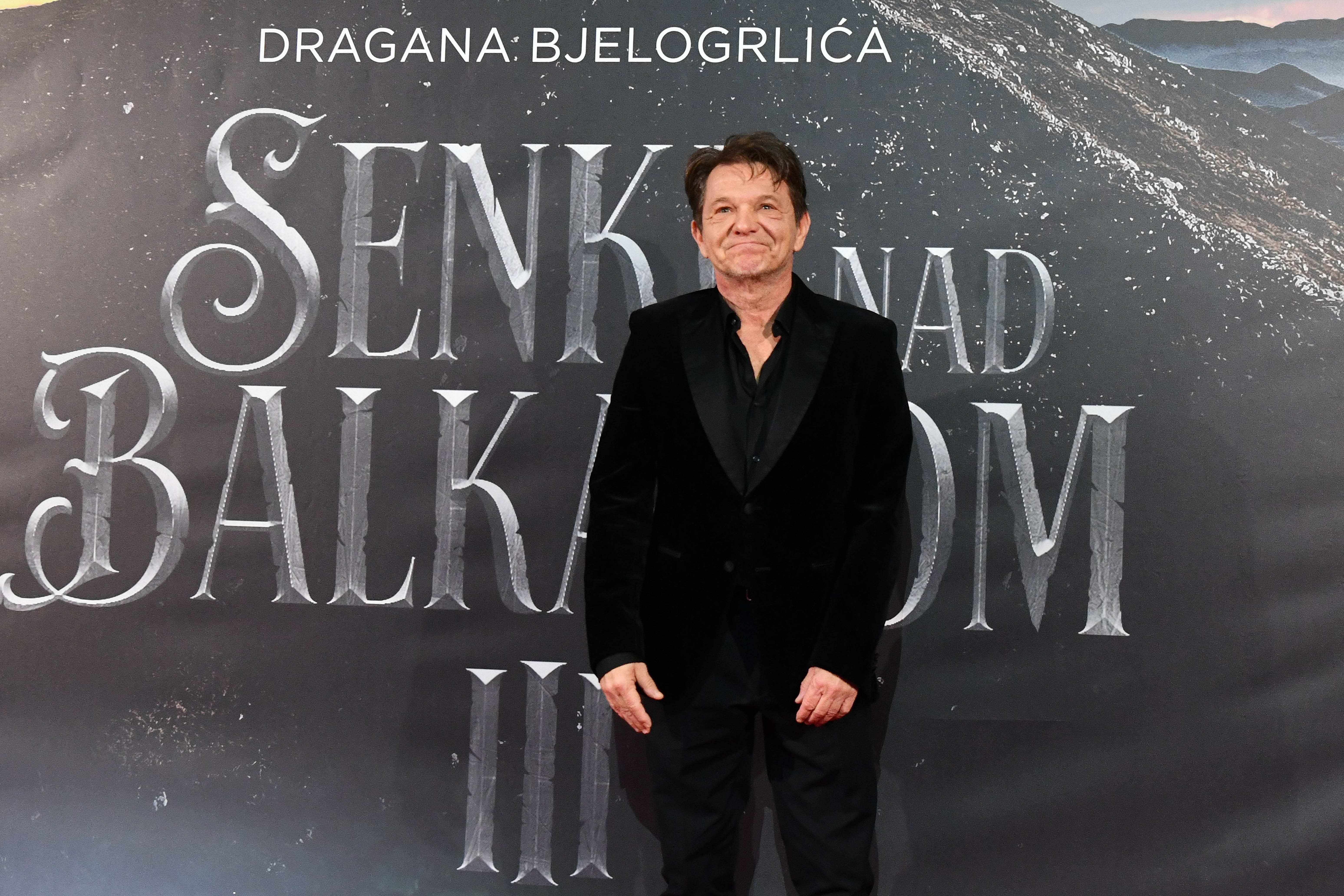 Beograd 16.03.2026. Dragan Bjelogrlić. Premijera prve epizode treće sezone domaće serije Senke nad Balkanom, u MTS dvorani. Serija Senke nad Balkanom 3, premijera, prva epizoda Foto: Goran Srdanov/Nova.rs