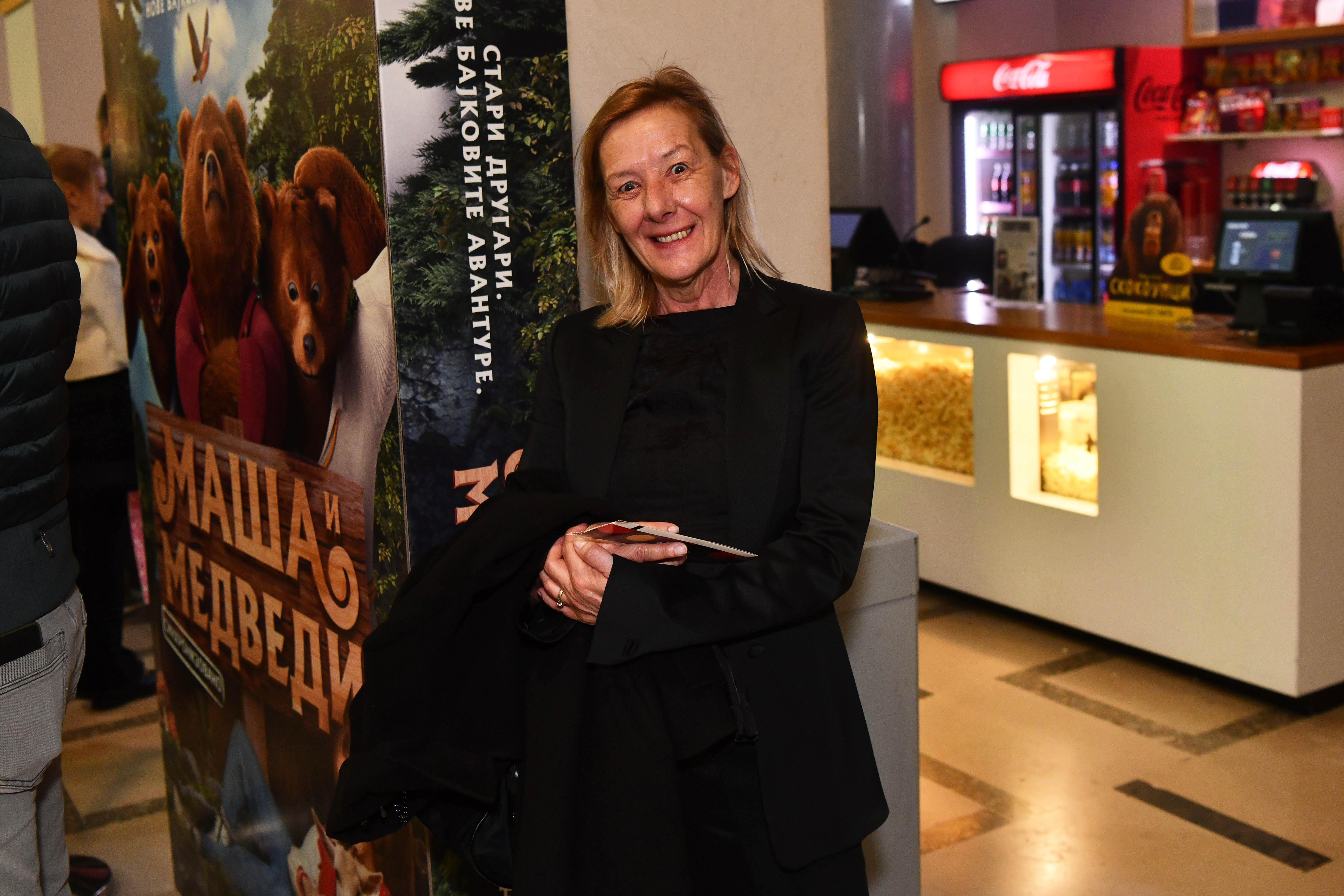 Beograd 16.03.2026. Olja Bećković. Premijera prve epizode treće sezone domaće serije Senke nad Balkanom, u MTS dvorani. Serija Senke nad Balkanom 3, premijera, prva epizoda Foto: Goran Srdanov/Nova.rs