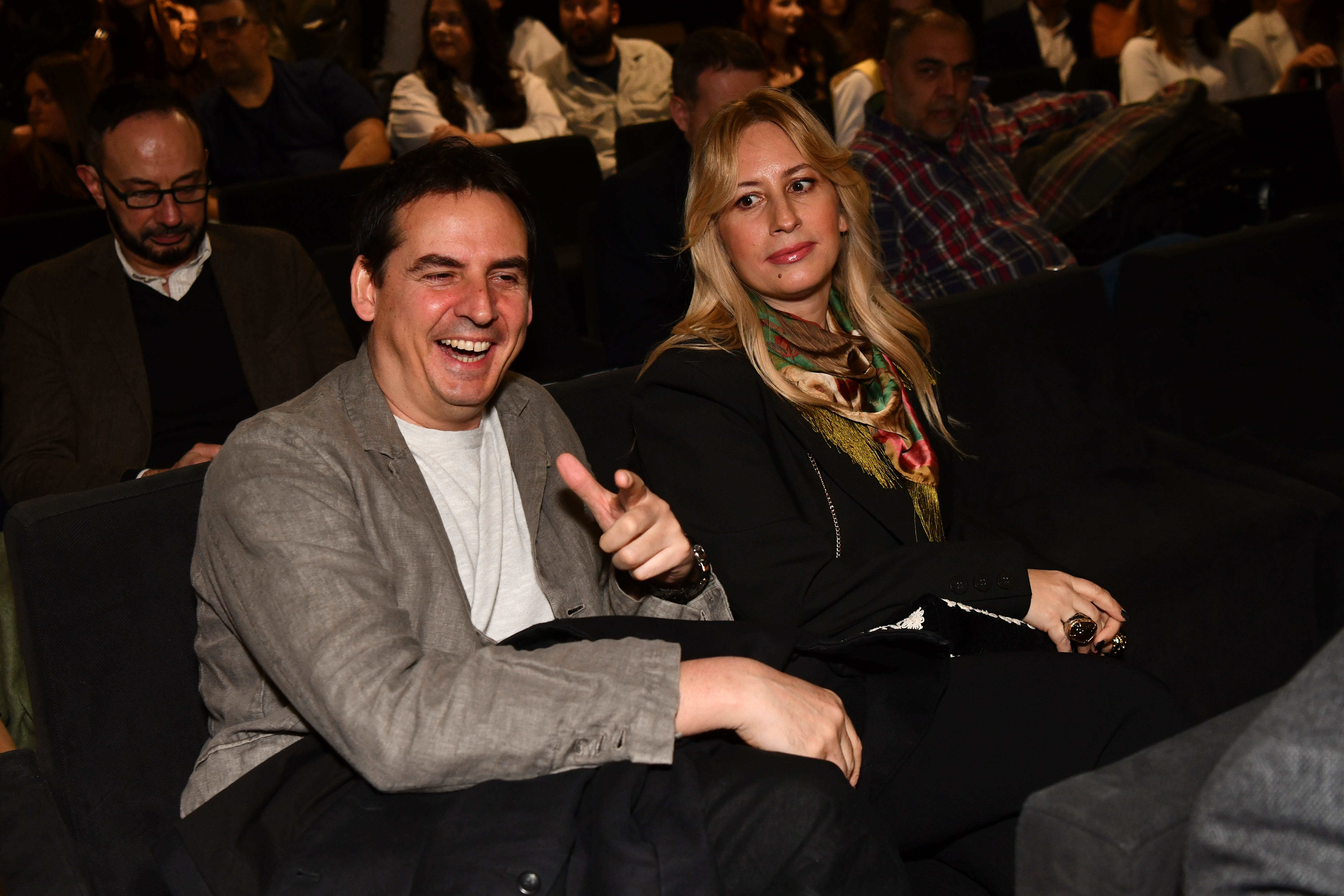 Beograd 16.03.2026. Zoran Kesić, Ivana Majstorović Kesić. Premijera prve epizode treće sezone domaće serije Senke nad Balkanom, u MTS dvorani. Serija Senke nad Balkanom 3, premijera, prva epizoda Foto: Goran Srdanov/Nova.rs