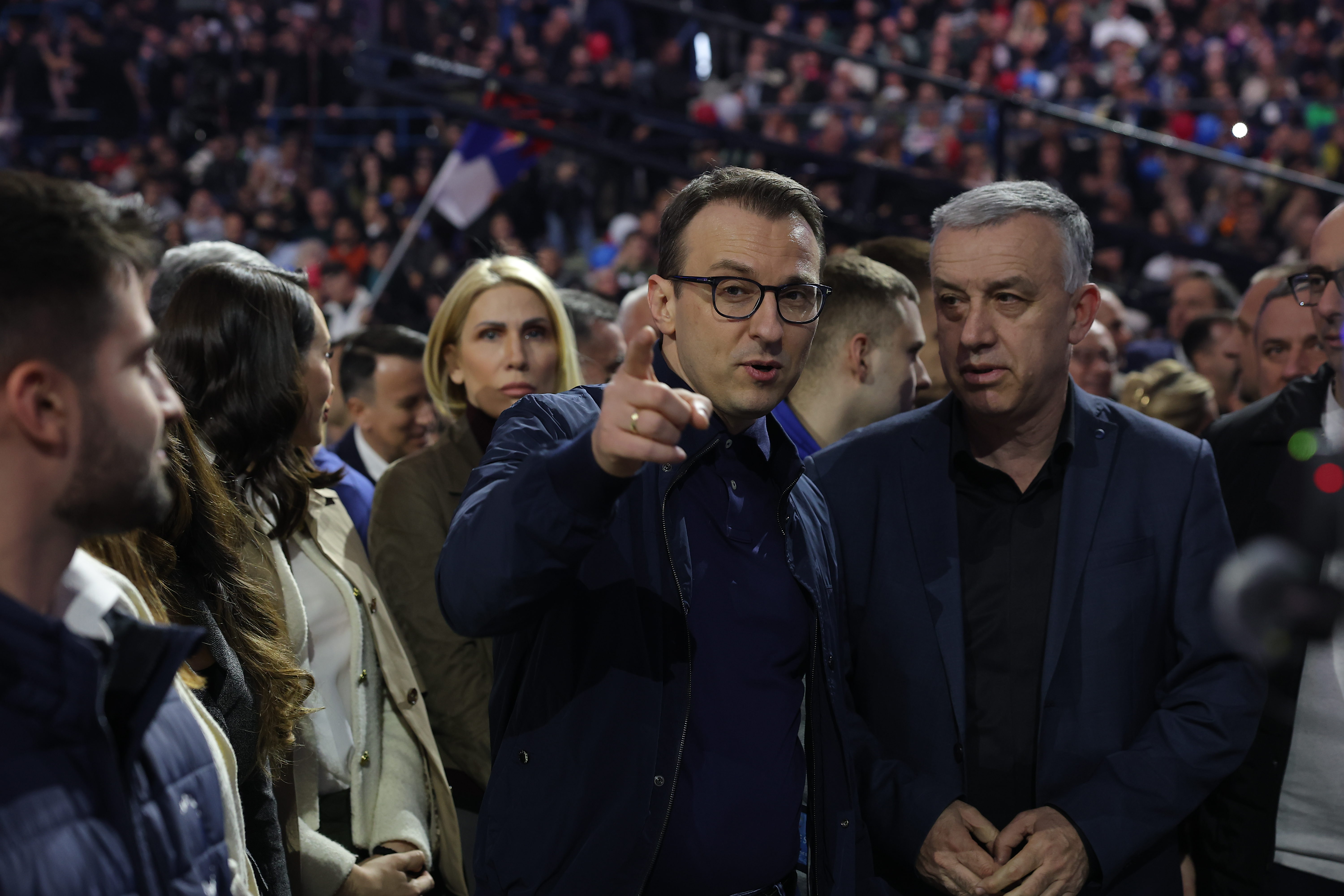 Beograd 21. mart 2026. Miting Srpske napredne stranke pod nazivom "Srbija - naša porodica" u Beogradskoj areni, SNS, Srpska napredna stranka, skup, pristalice, simpatizeri Foto:Goran Srdanov/Nova.rs