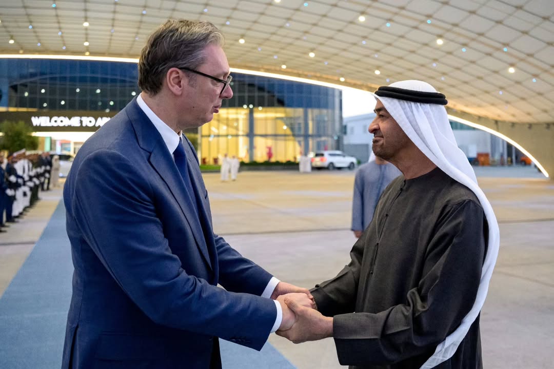 aleksandar vučić i Mohamed bin Zajed