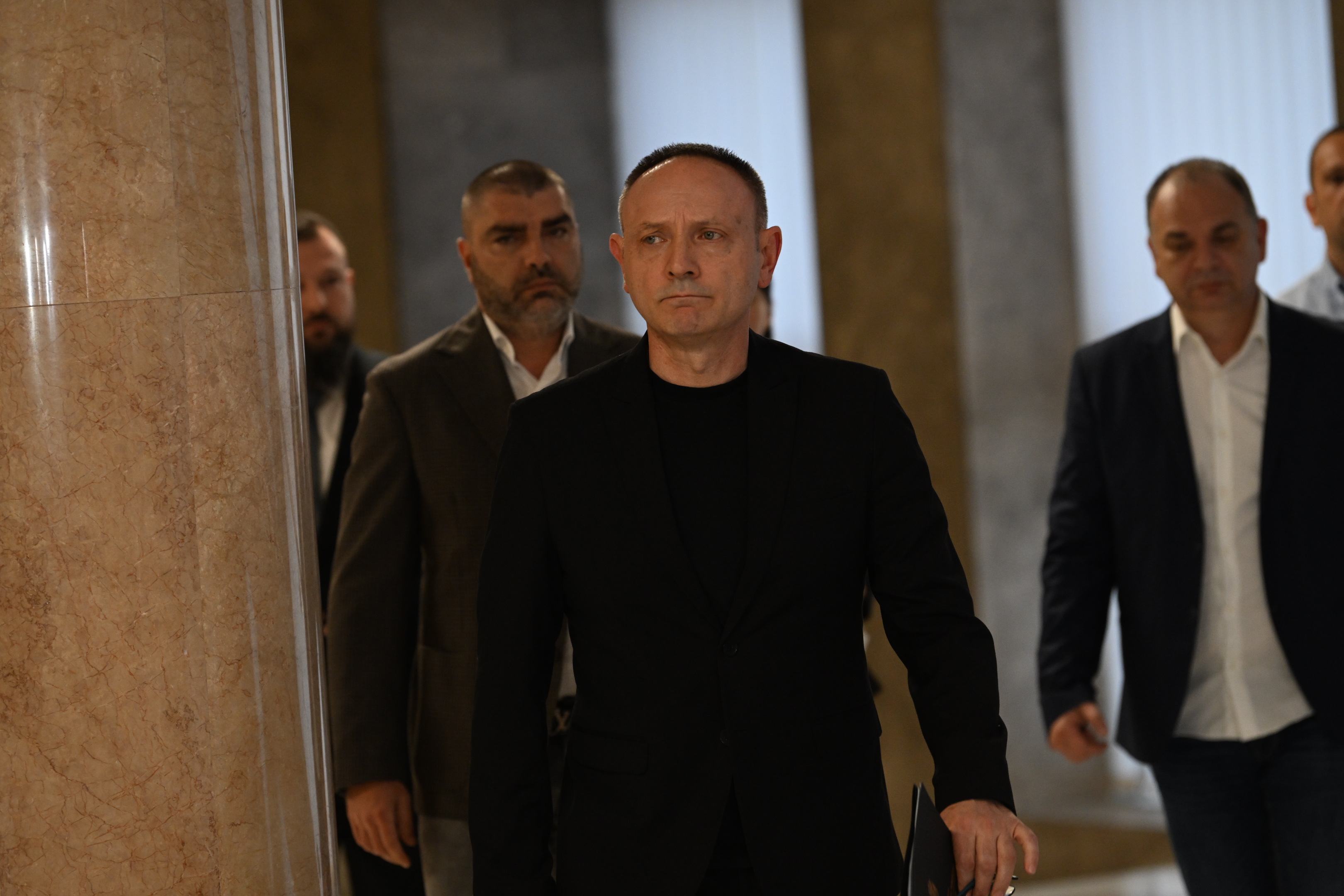 Beograd 27.03.2026. Dragan Vasiljević. Ministarstvo unutrašnjih poslova, konferencija za novinare povodom smrti studentkinje na Filozofskom fakultetu u Beogradu, KZŠ, KZN Foto: Marko Ljutica