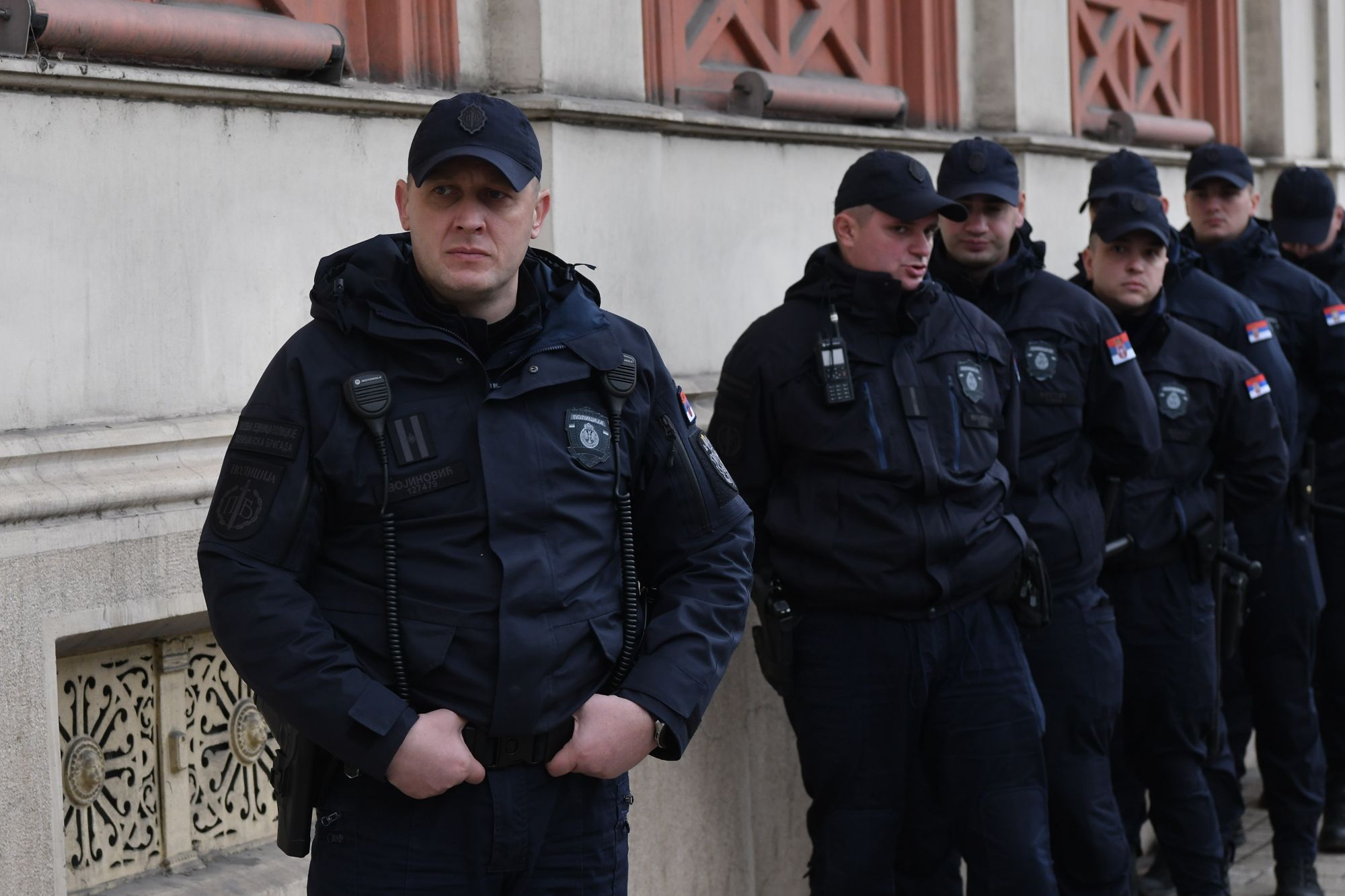 Beograd 31. mart 2026. Pripadnici Uprave kriminalisticke policije MUP RS usli su u prostorije Rektorata Univerziteta u Beogradu po nalogu Viseg javnog tuzilastva u Beogradu Foto:Goran Srdanov/Nova.rs