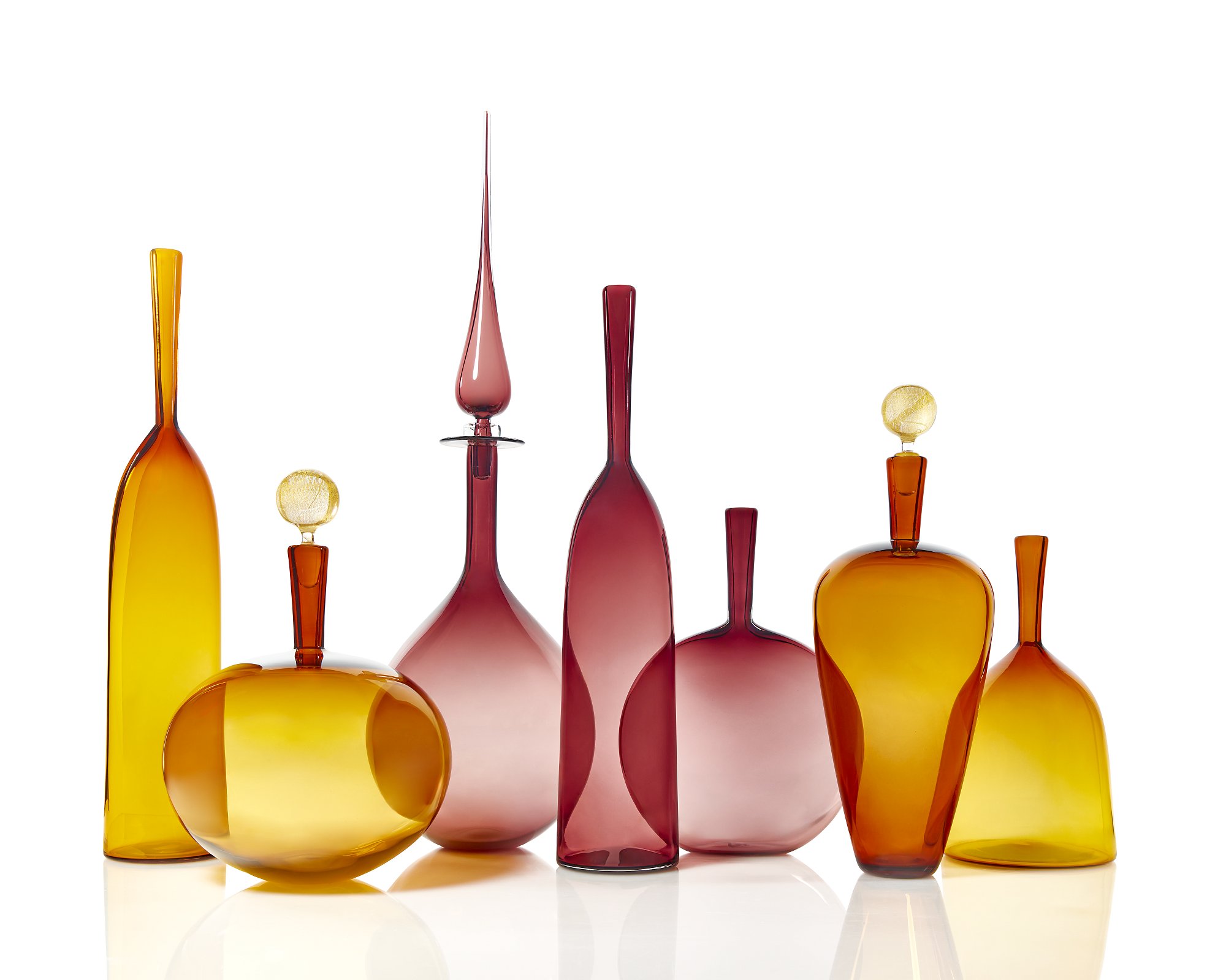 Kolekcija Savana, američkog umetnika u staklu Dzoa Karijatija koji je predstavljen u knjizi, fotografije ljubaznošću Džoa Karijatija_1.jpg