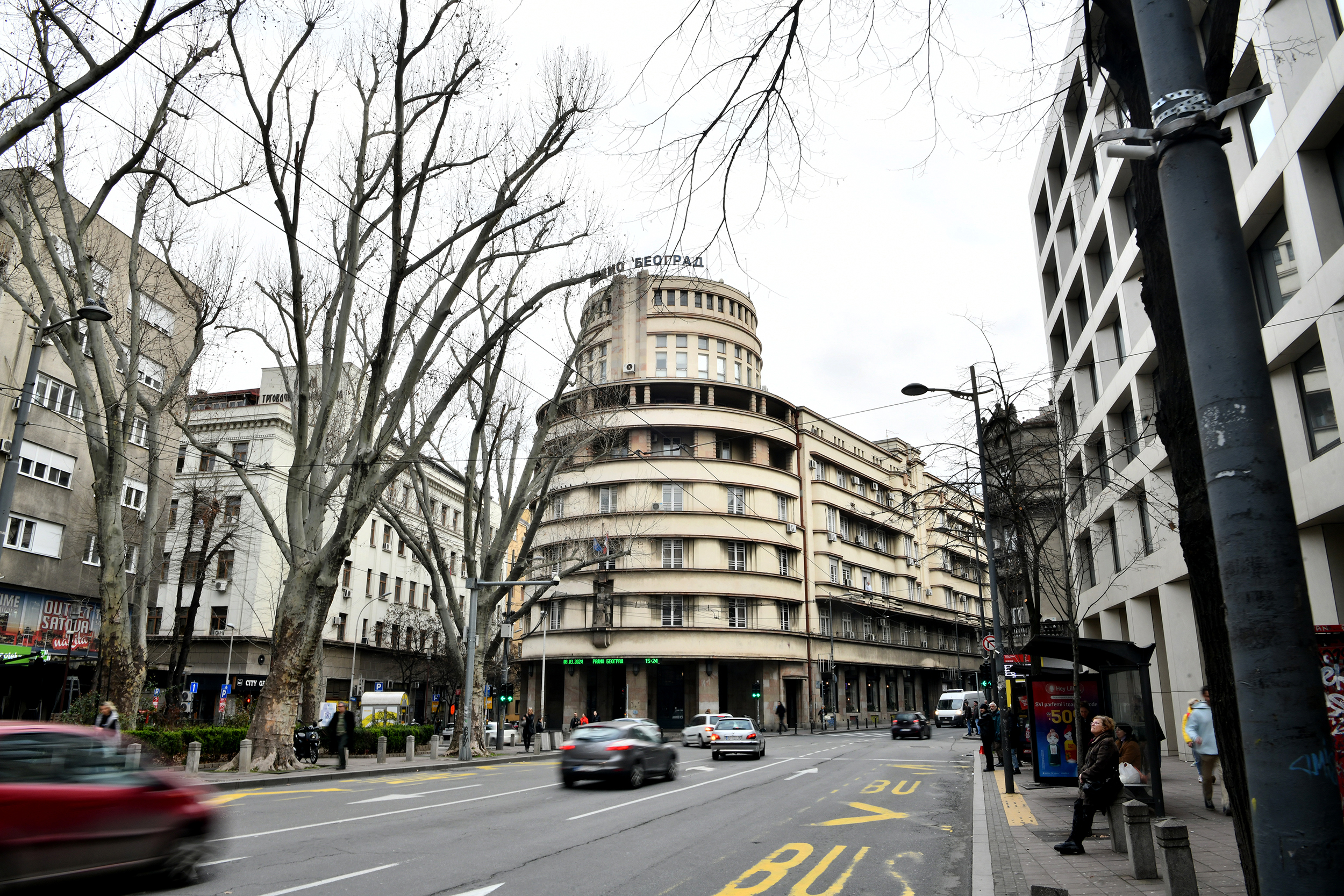 08.03.2024 Radio Beograd, zgrada foto Vesna Lalic/Radar