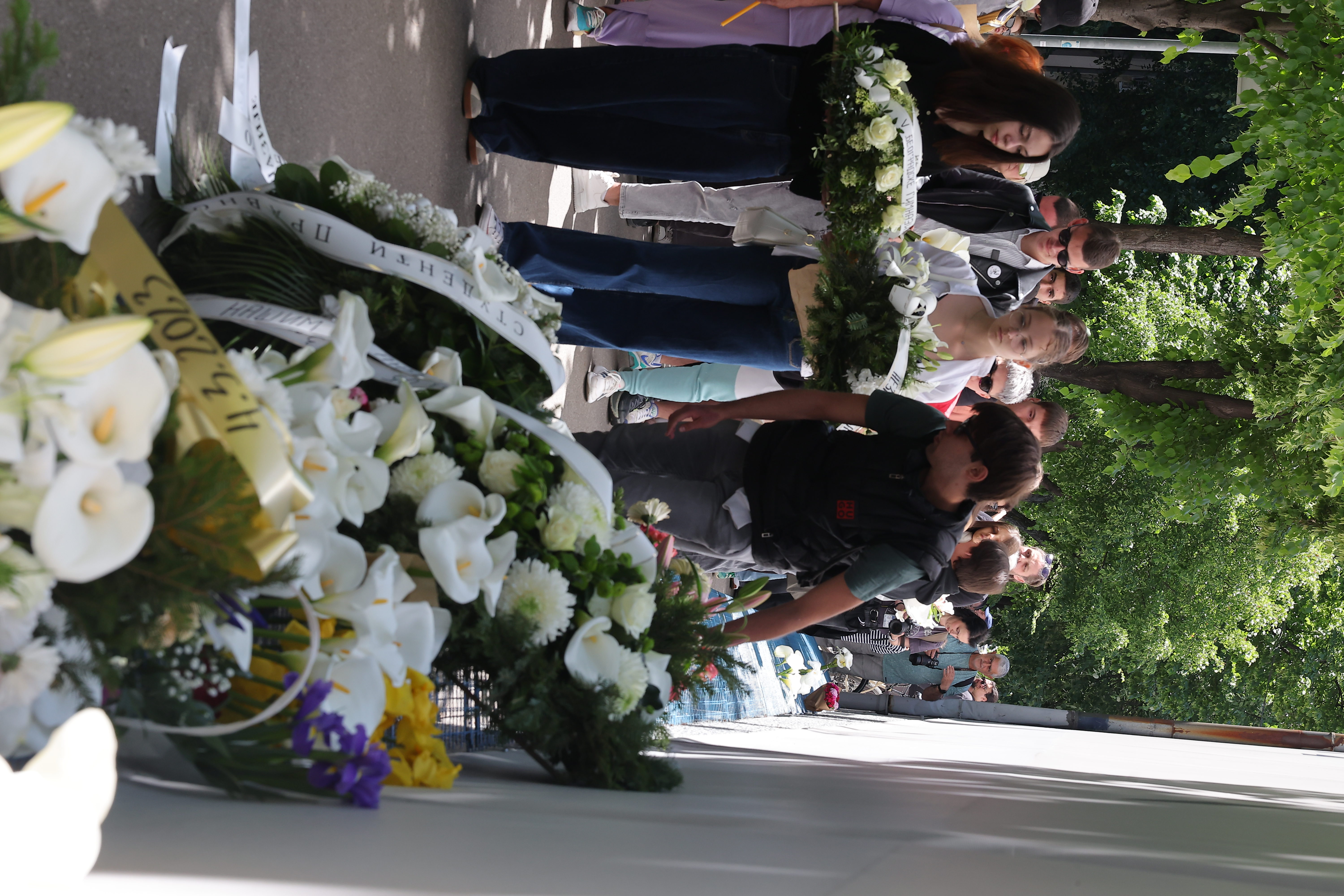 Studenti u blokadi Pravnog fakulteta Univerziteta u Beogradu ispred OŠ Vladislav Ribnikar 030526 Foto Goran Srdanov (1).jpeg