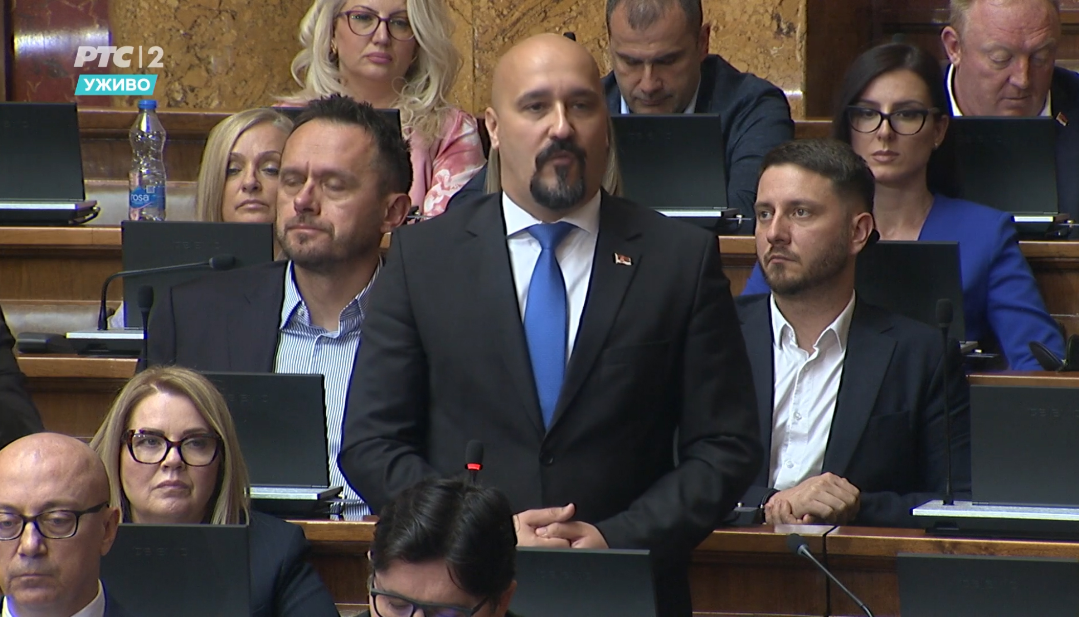 Miroslav Petrašinović Skupština Srbije zasedanje sednica rasprava foto RTS (2).jpg