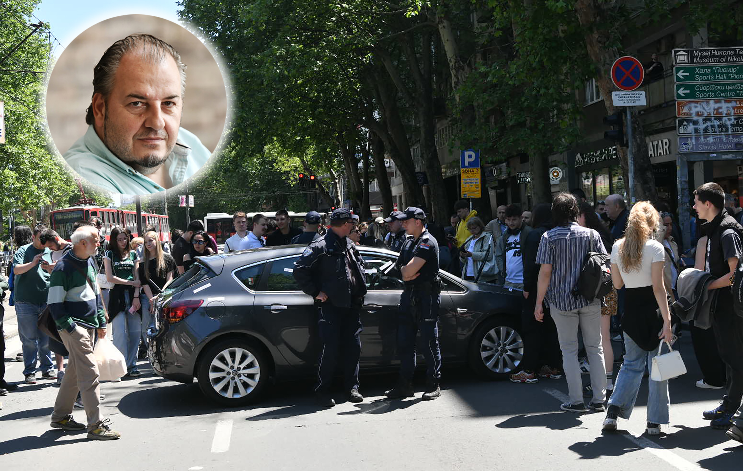 incident kod pravnog , miodrag jovanović kombo