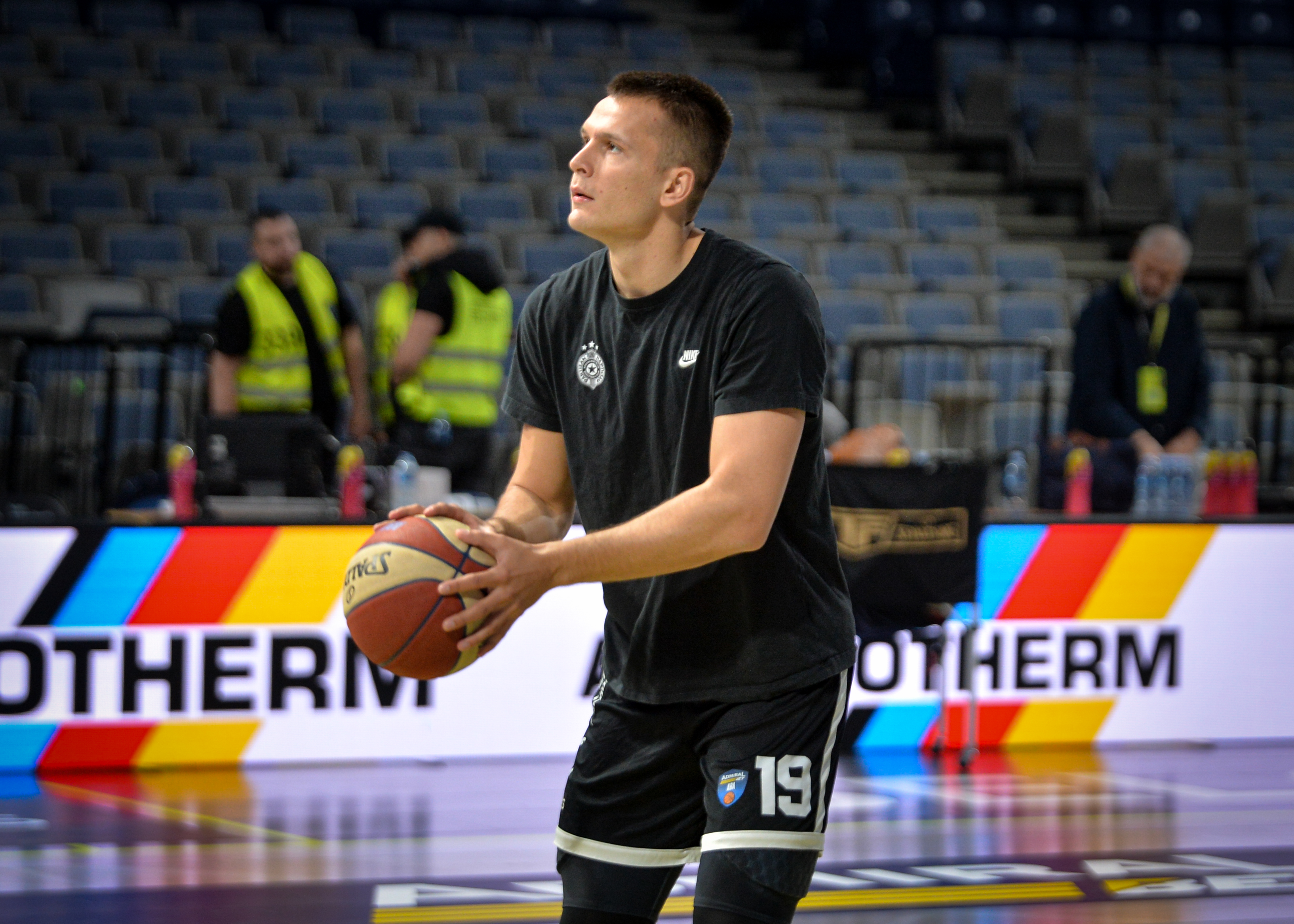 Beograd 18.05.2026. Košarka, Crvena zvzda, Partizan, prva utakmica polufinalne serije plej ofa ABA lige, Beogradska arena Foto: Janko Anđelić
