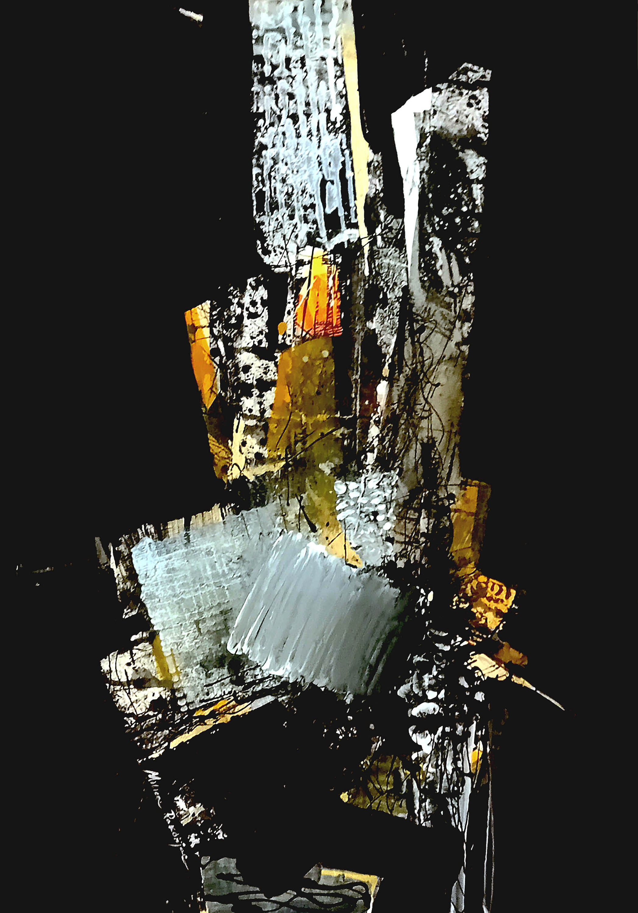 Tektonika svetla II - kombinovana tehnika - 70 x 50 cm, 2025.jpg