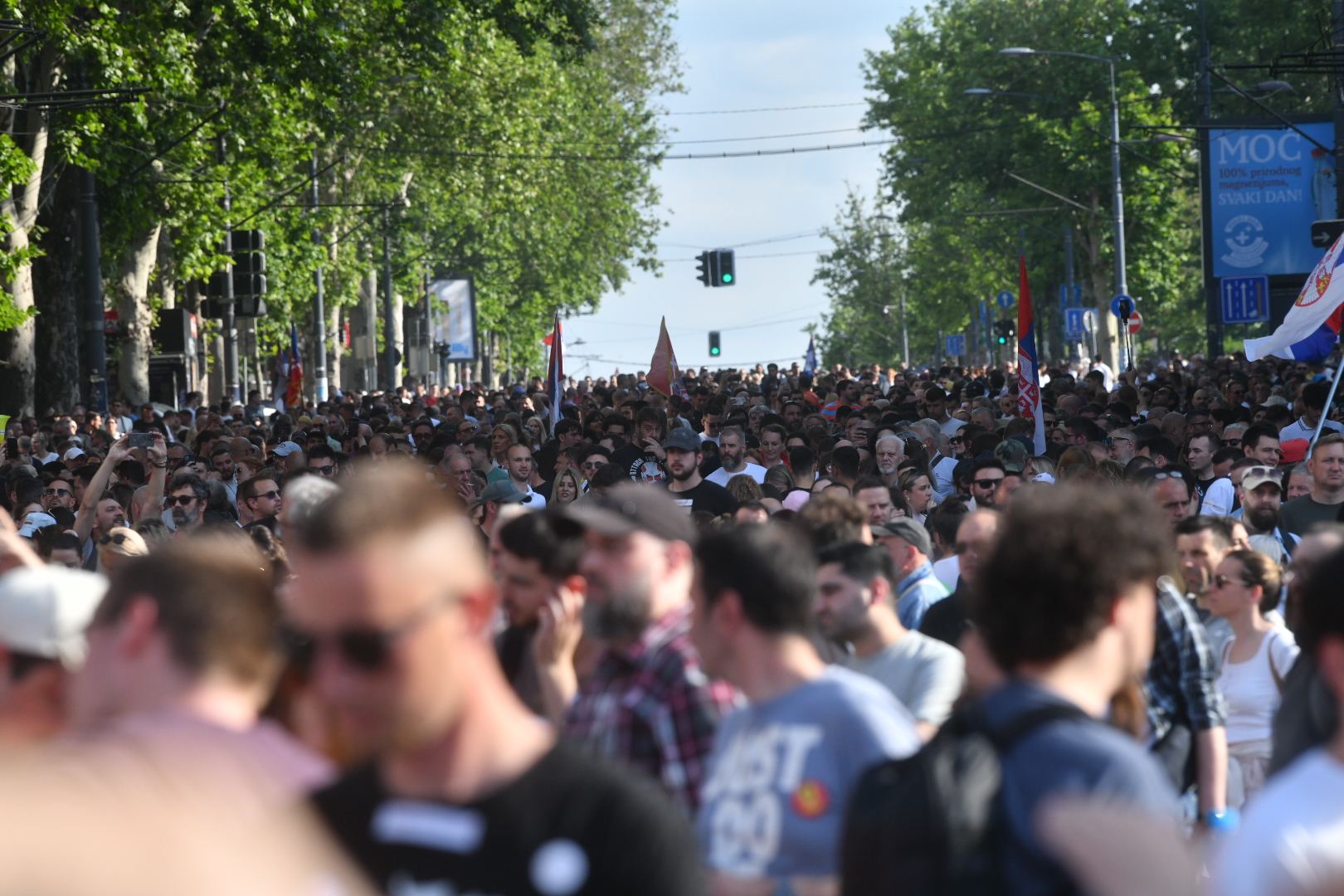 Beograd 23. maj 2026. Protest Ti i ja, Slavija, jer studenti pobeđuju Pravni fakultet  Foto Vladislav Mitić Nova.rs